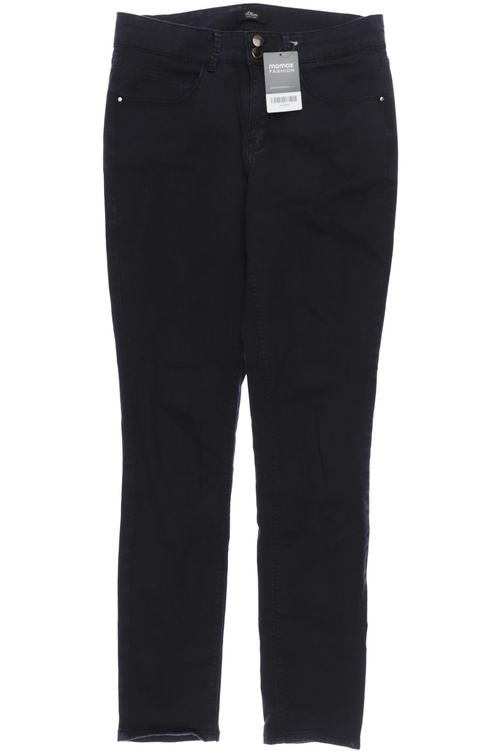 

s.Oliver Damen Jeans, schwarz, Gr. 40