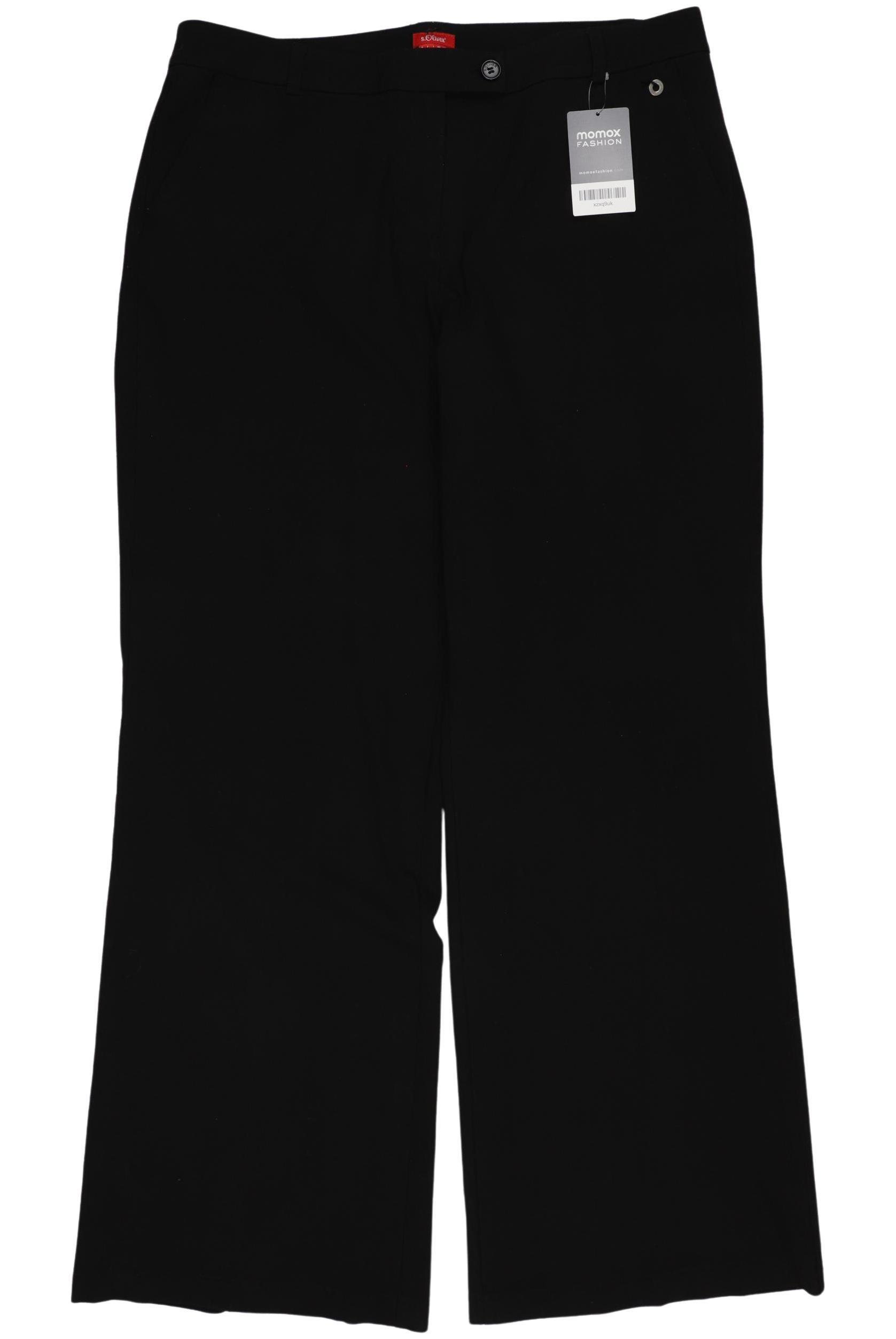 

s.Oliver Damen Stoffhose, schwarz, Gr. 44