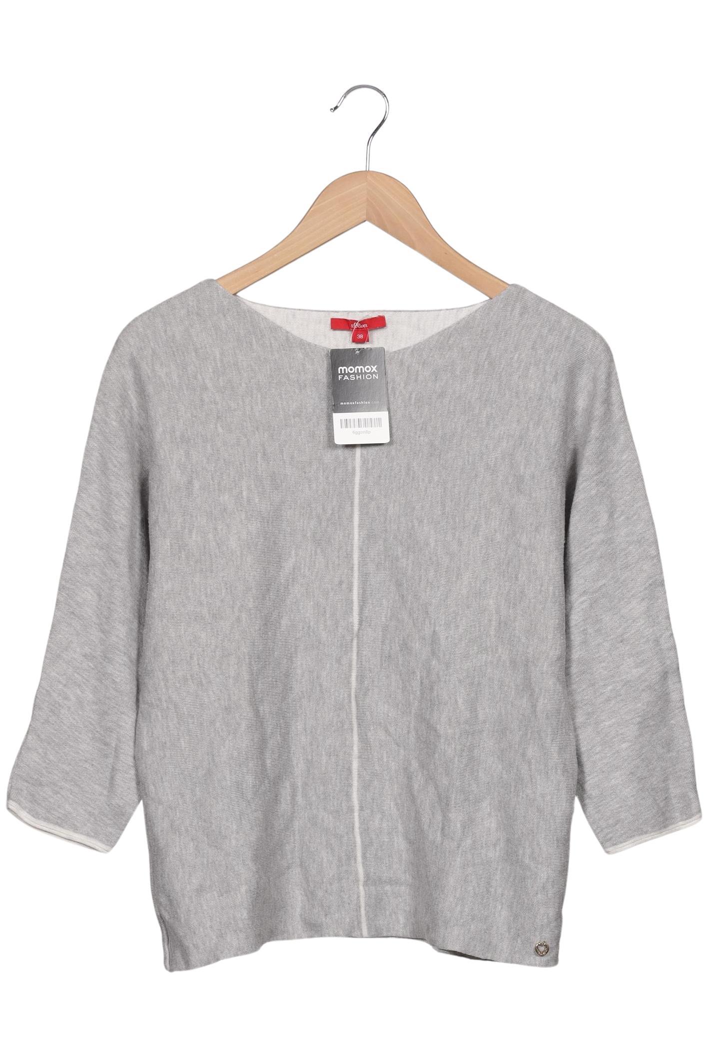 

s.Oliver Damen Pullover, grau, Gr. 38