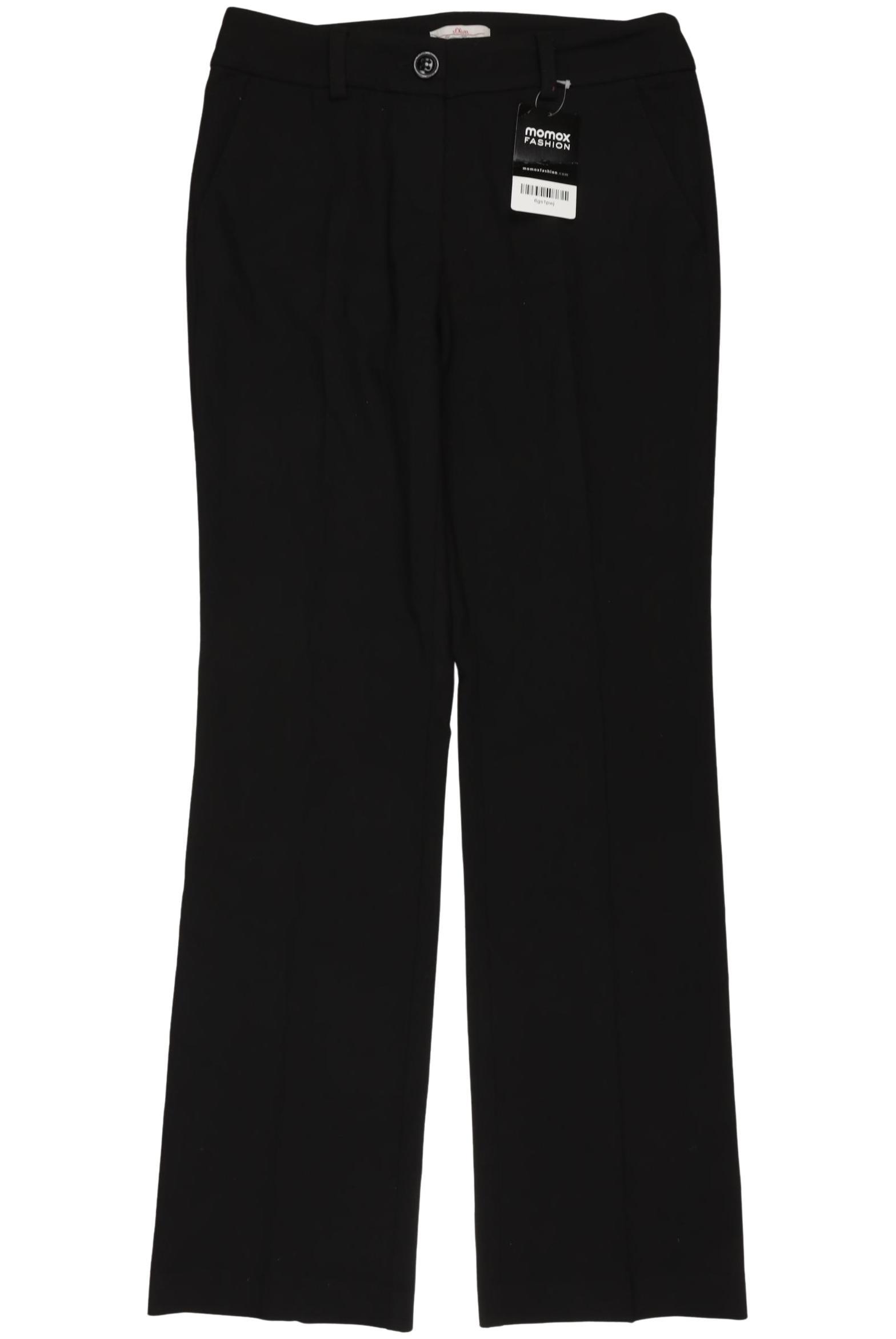 

s.Oliver Damen Stoffhose, schwarz, Gr. 34