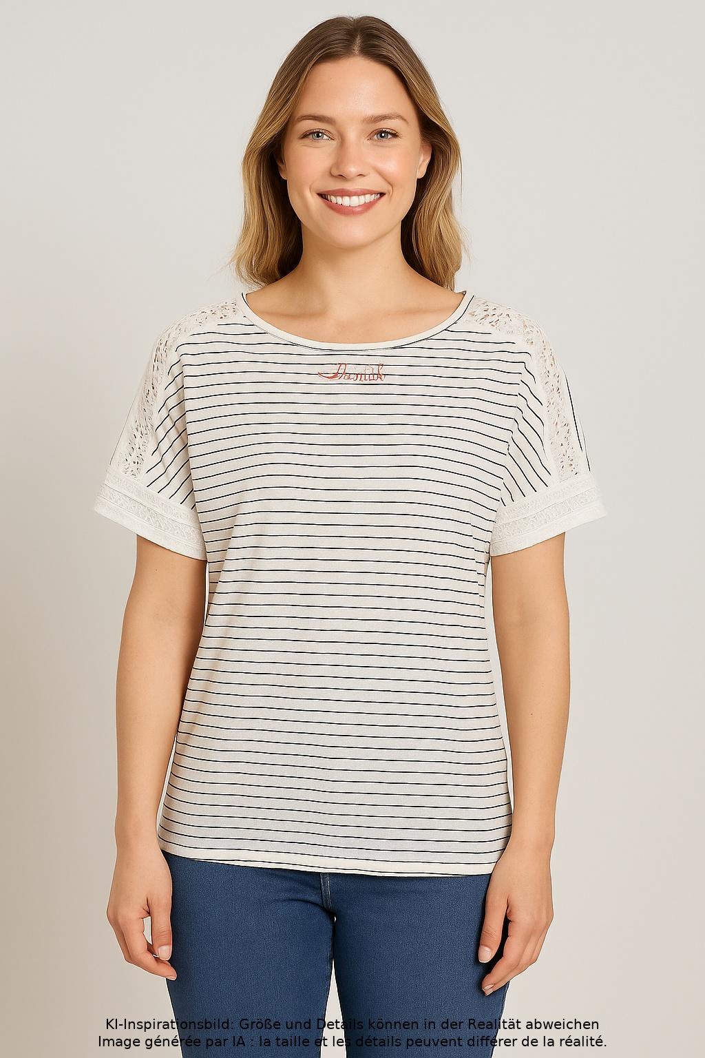 

s.Oliver Damen T-Shirt, weiß, Gr. 42