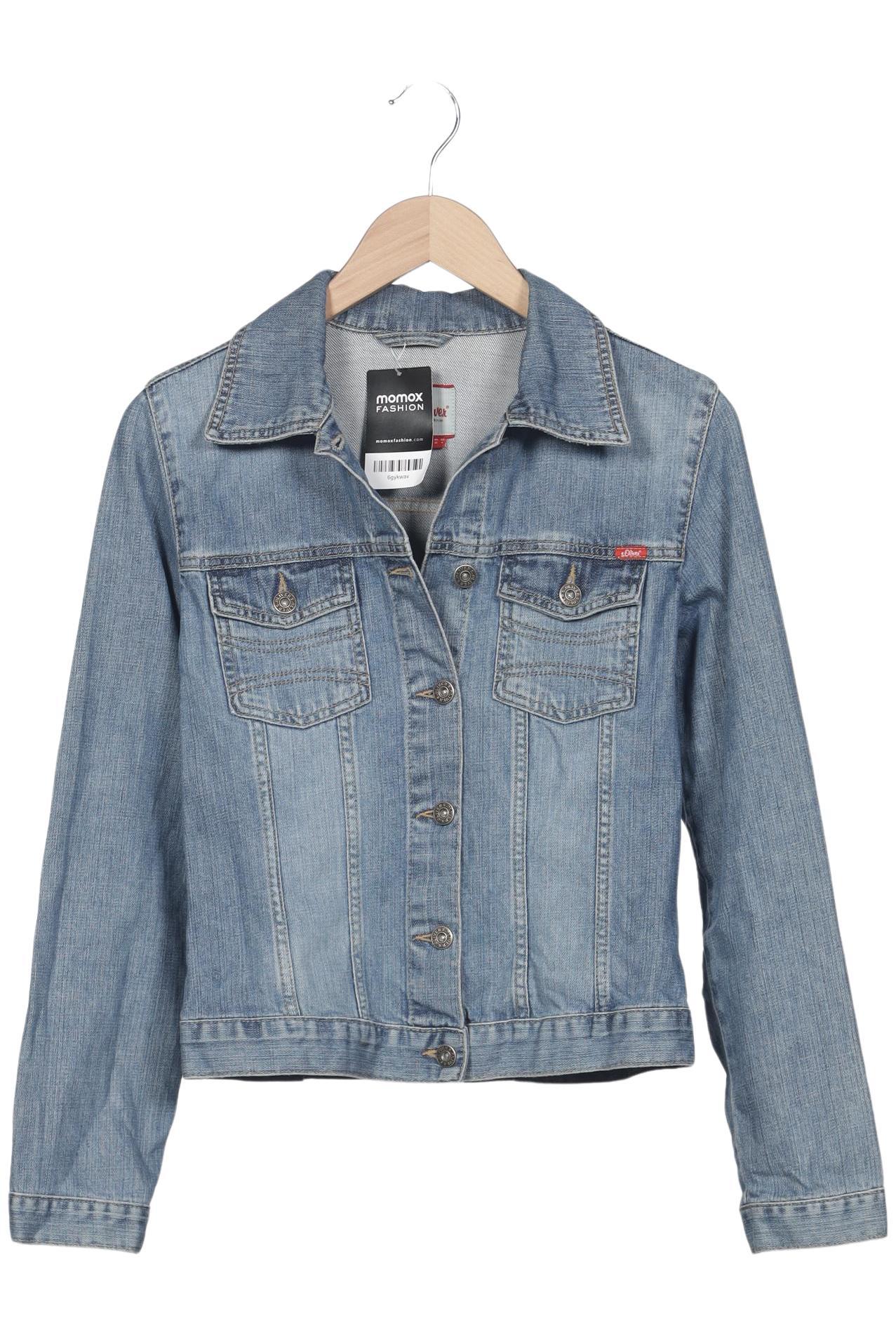 

s.Oliver Damen Jacke, blau, Gr. 38