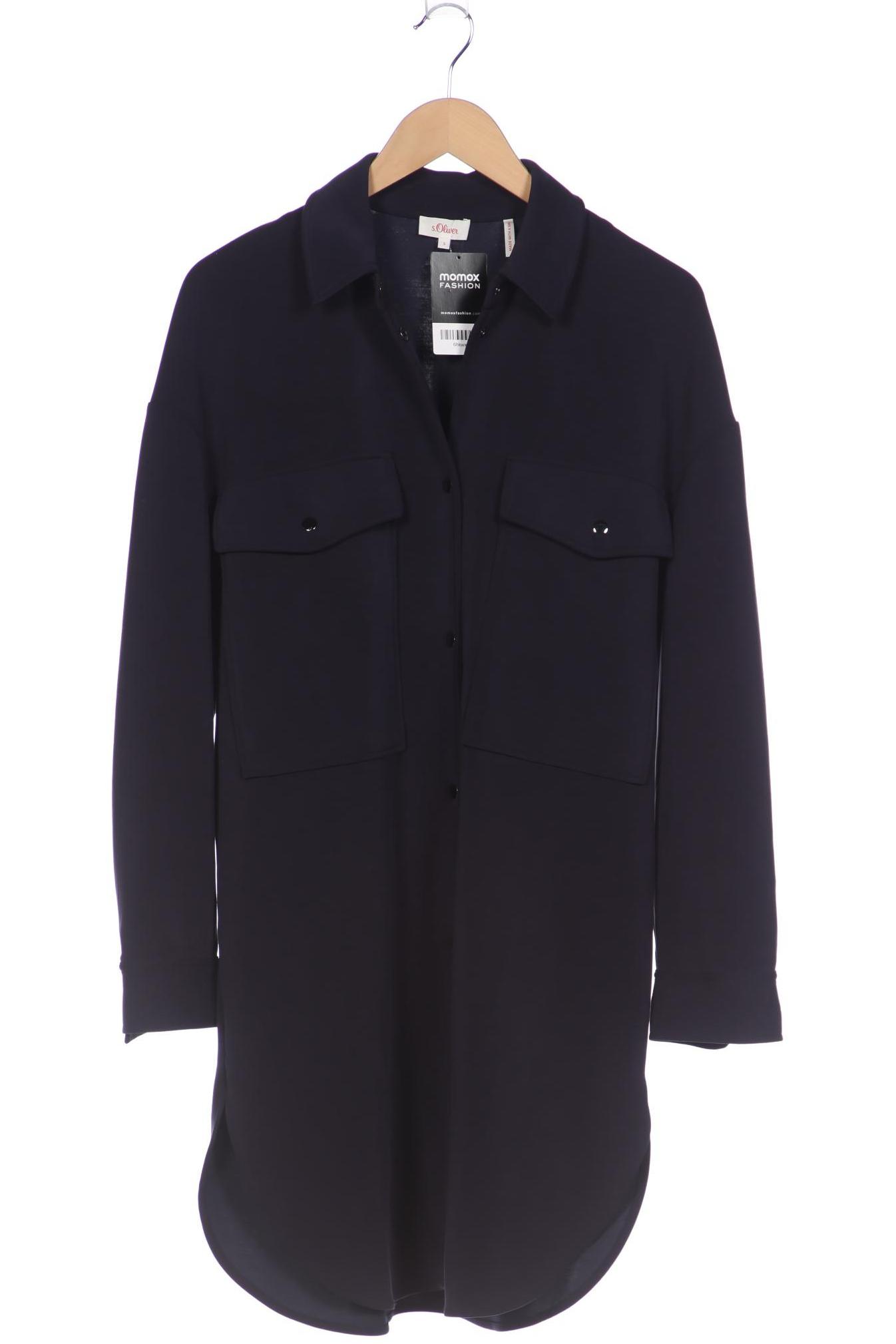 

s.Oliver Damen Mantel, marineblau