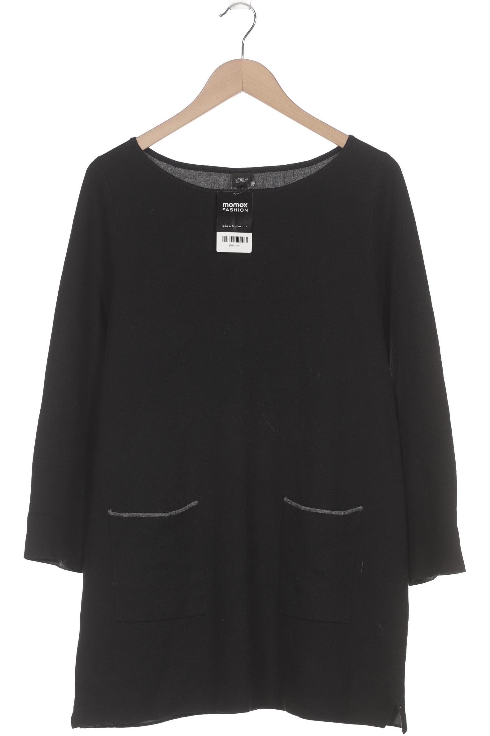 

s.Oliver Damen Pullover, schwarz, Gr. 44