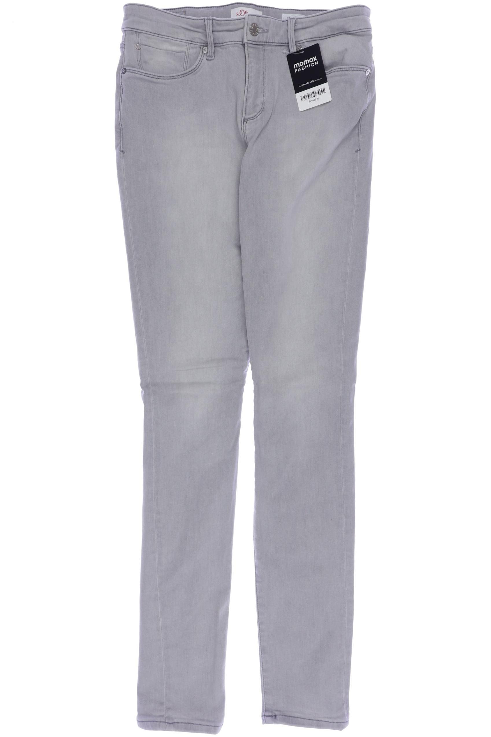 

s.Oliver Damen Jeans, grau, Gr. 38