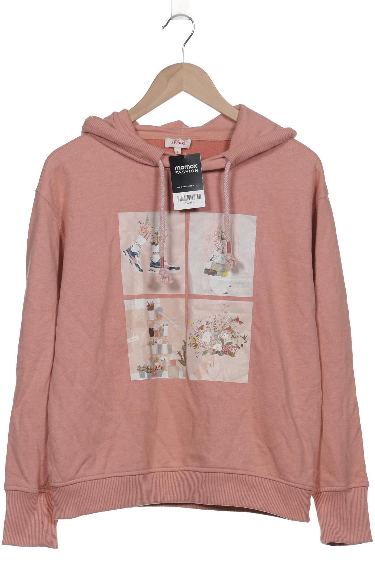

s.Oliver Damen Kapuzenpullover, pink, Gr. 36