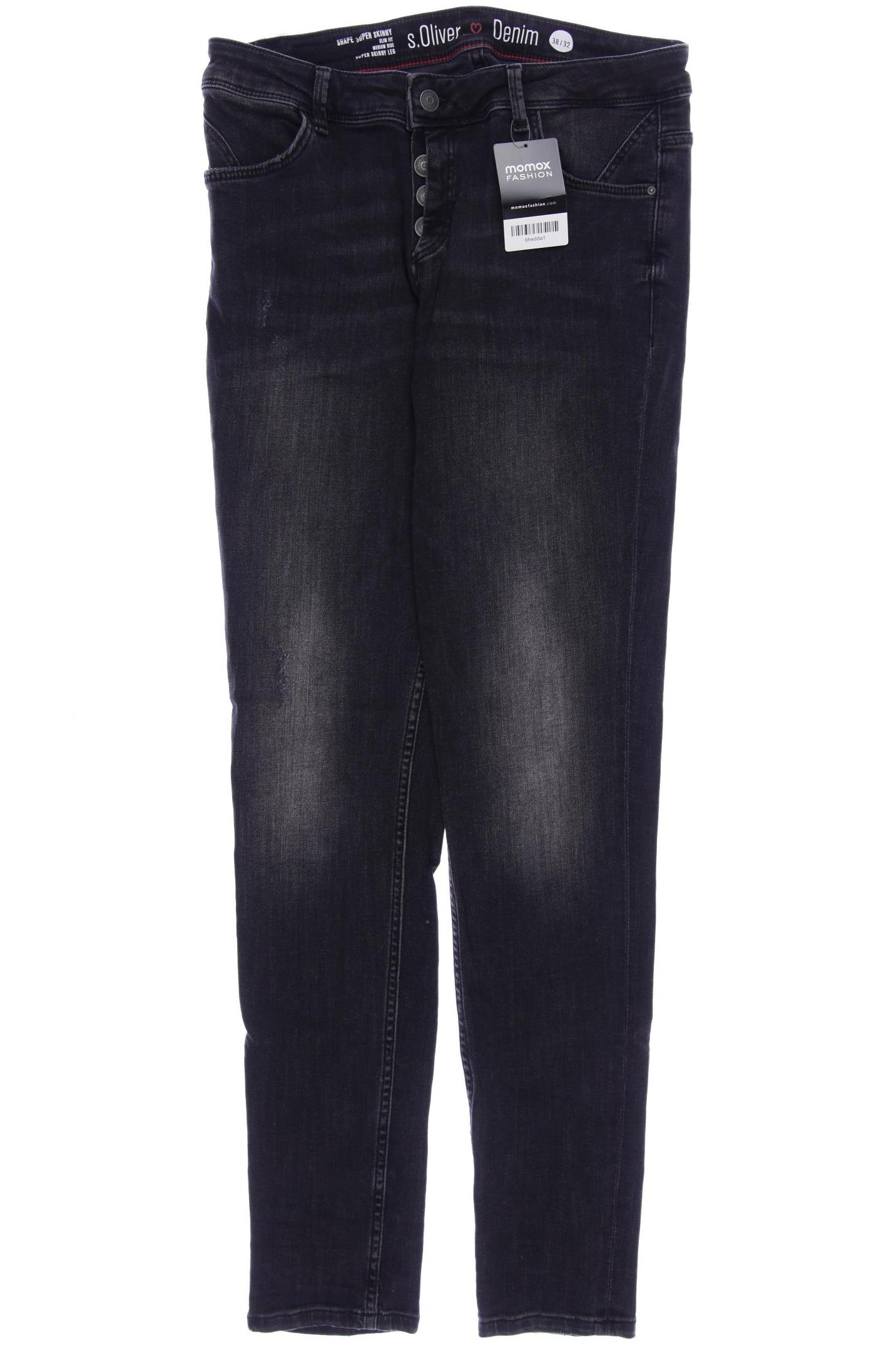

s.Oliver Damen Jeans, grau