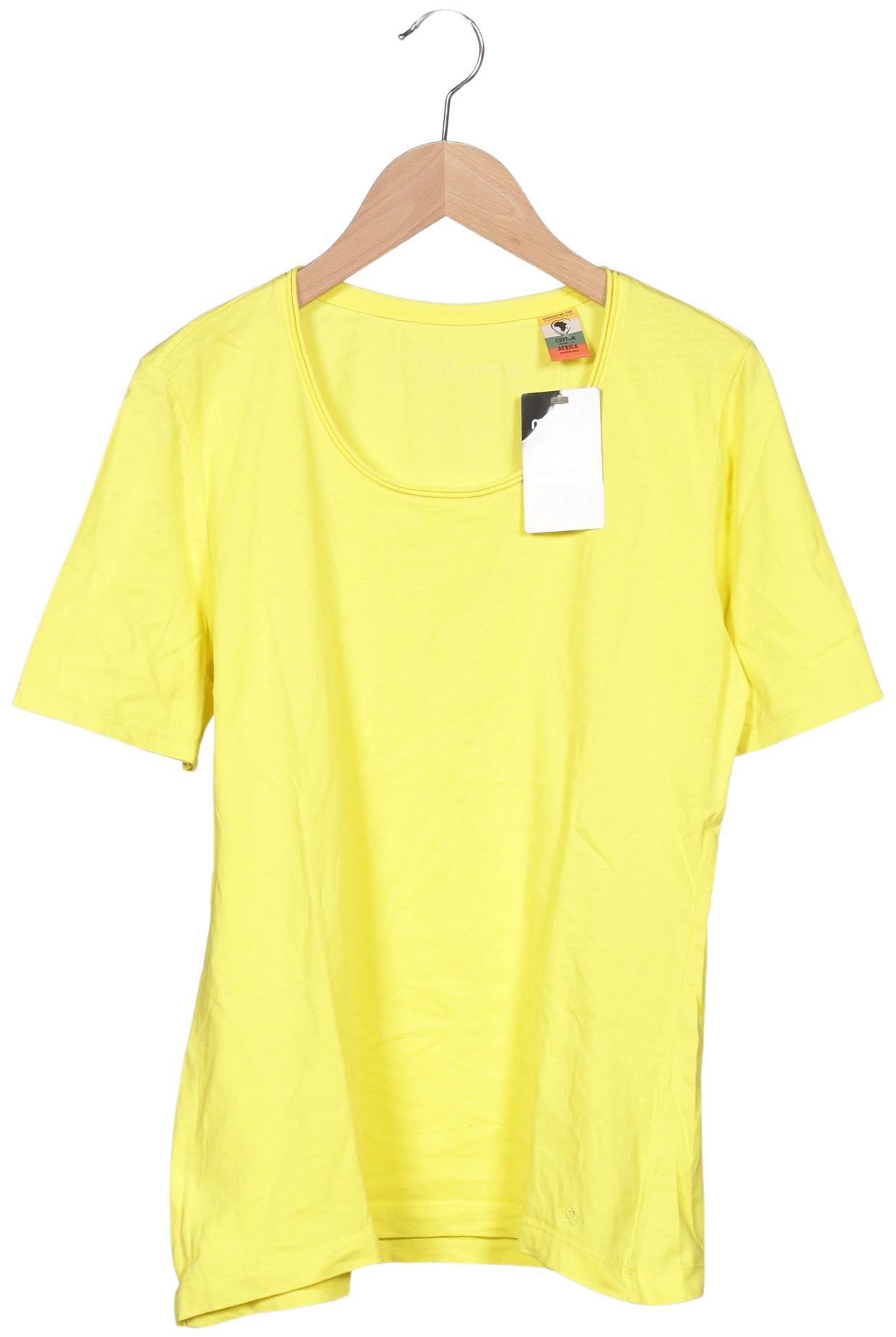 

s.Oliver Damen T-Shirt, gelb, Gr. 40