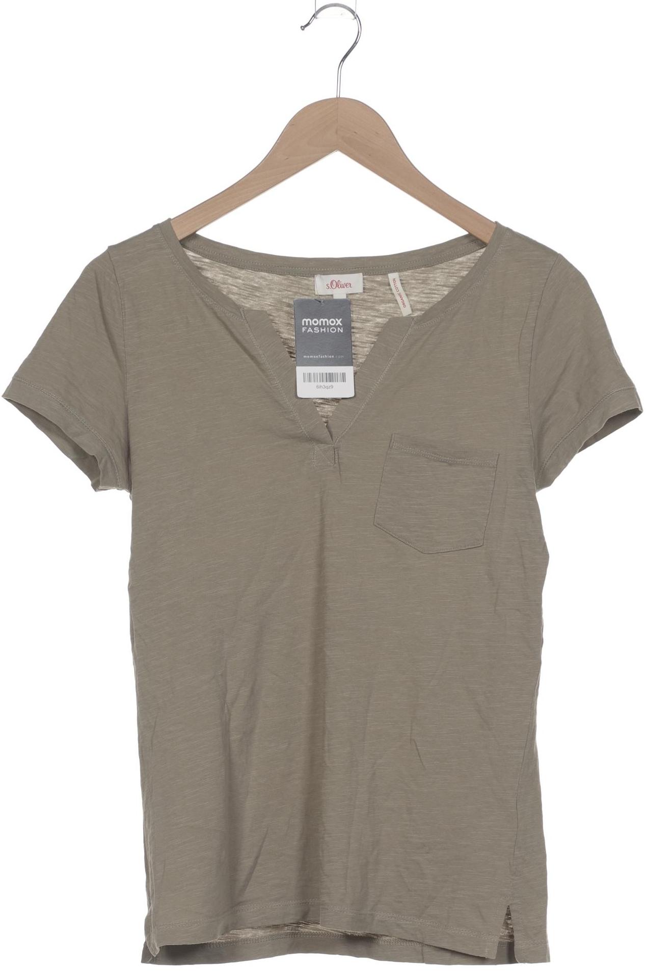 

s.Oliver Damen T-Shirt, grün, Gr. 36