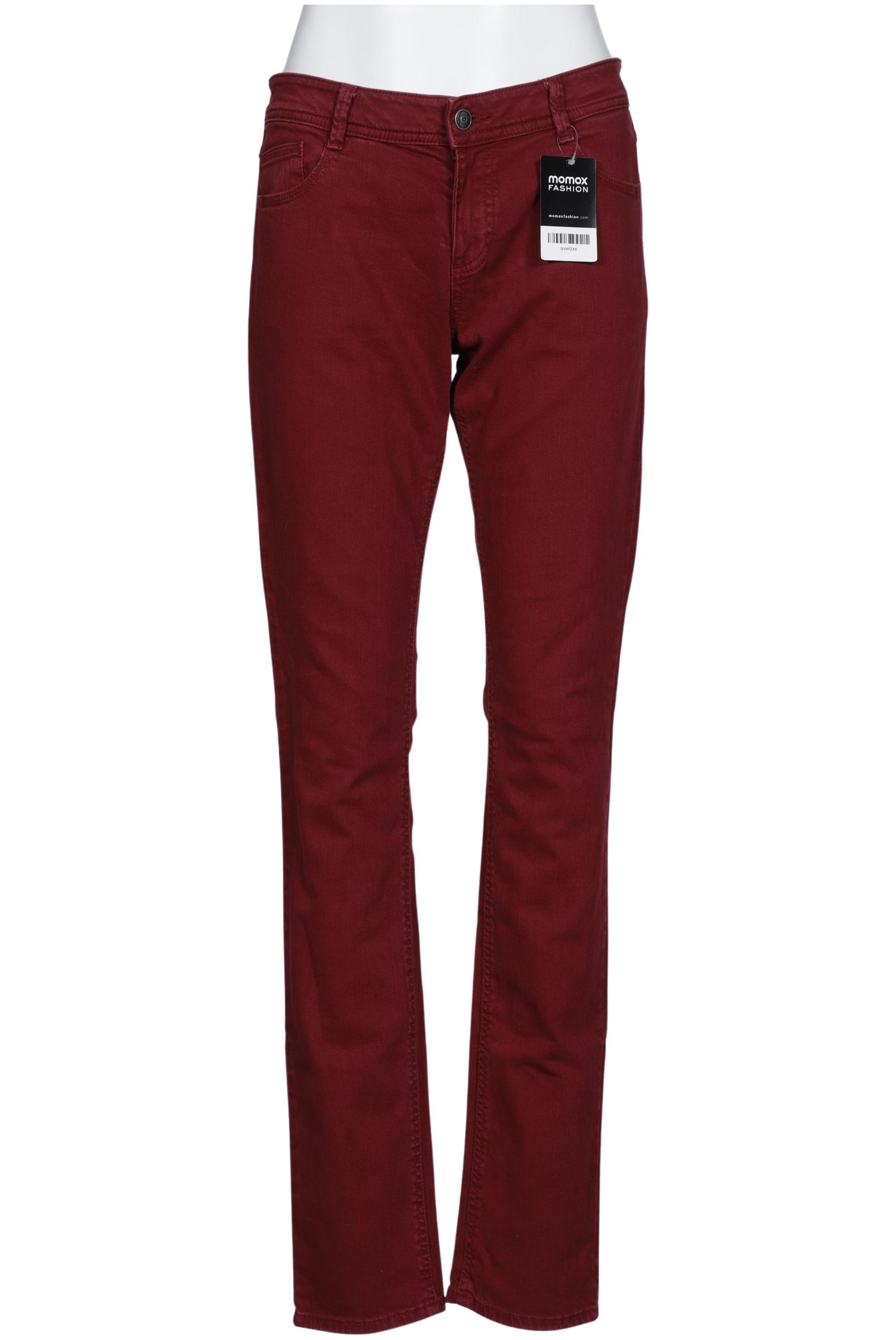 

s.Oliver Damen Jeans, bordeaux, Gr. 40