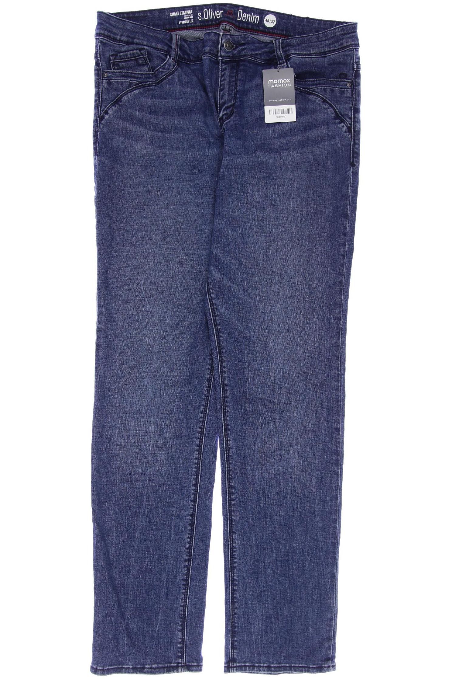 

s.Oliver Damen Jeans, blau