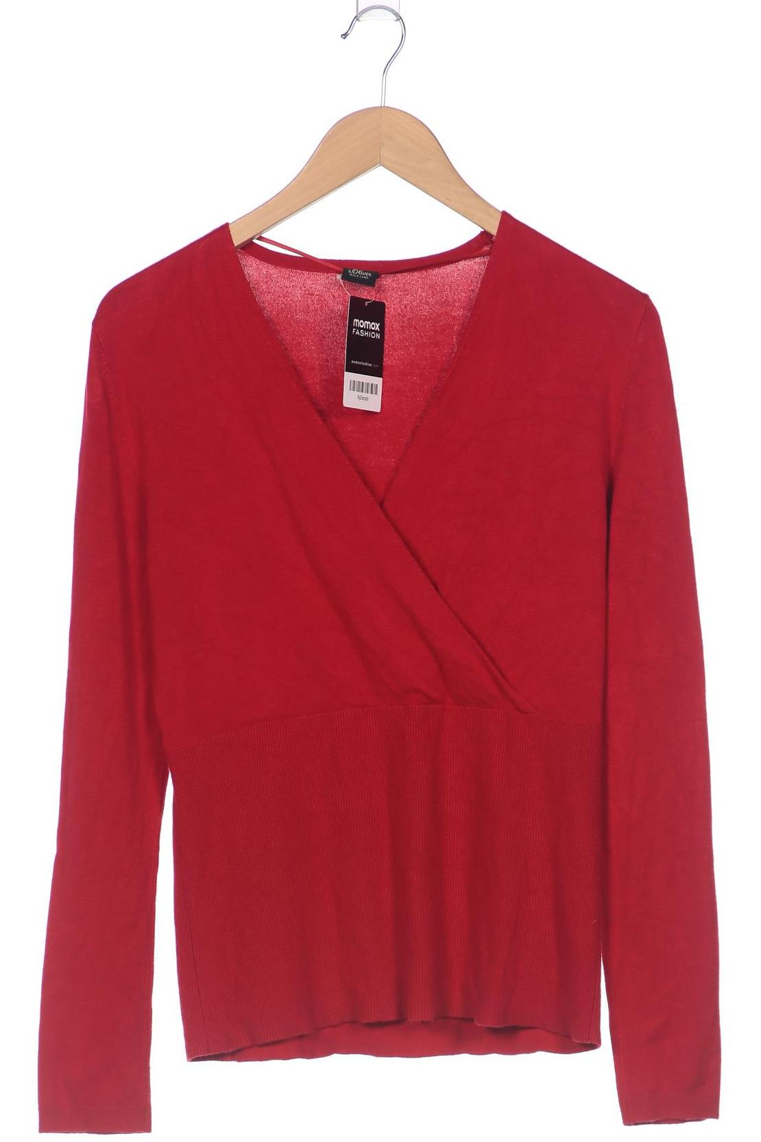 

s.Oliver Damen Pullover, rot, Gr. 40