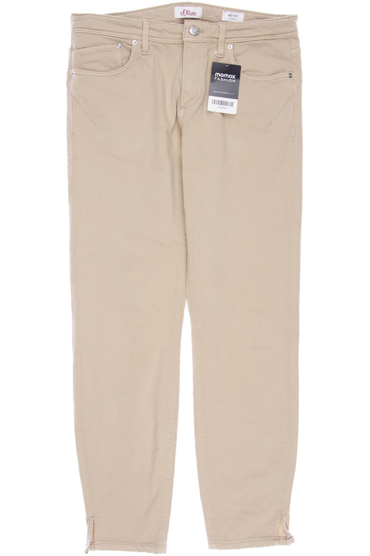 

s.Oliver Damen Jeans, beige, Gr. 38