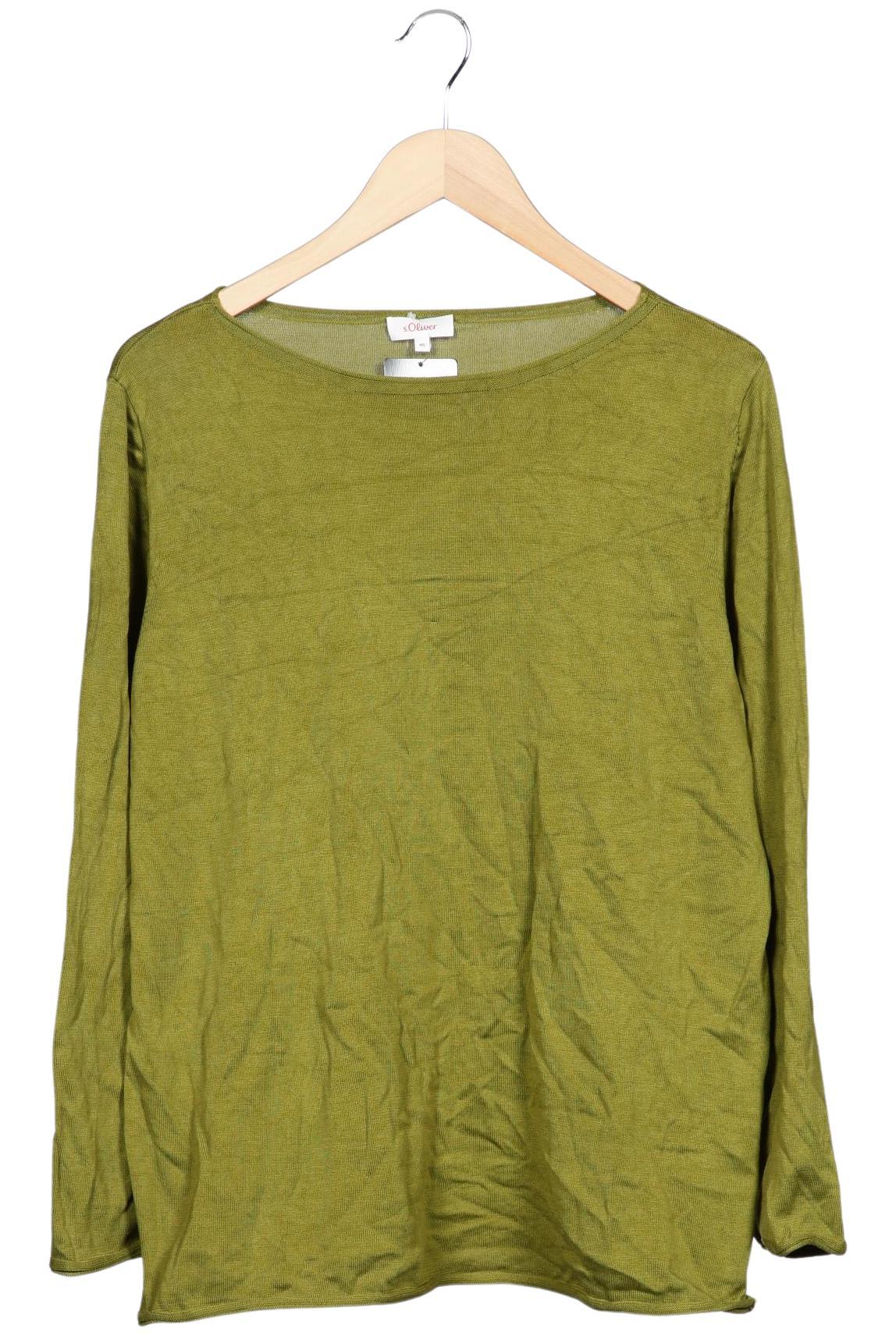 

s.Oliver Damen Pullover, grün, Gr. 46