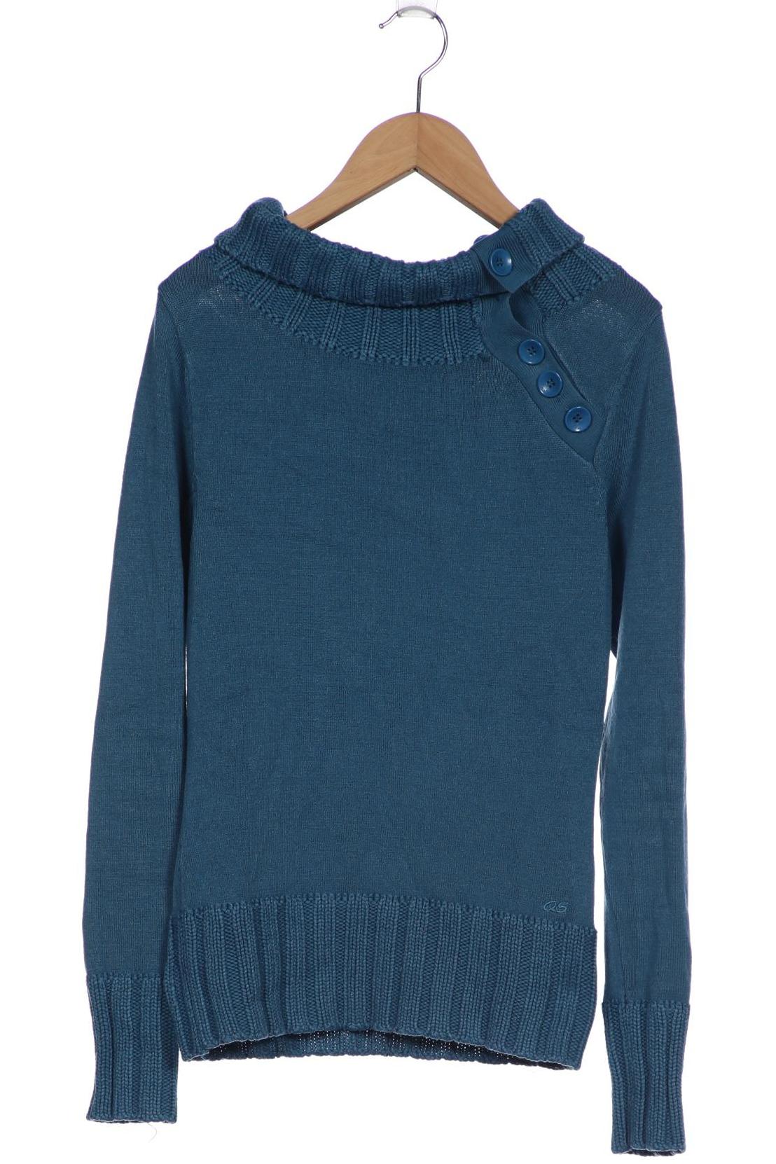 

s.Oliver Damen Pullover, blau, Gr. 34