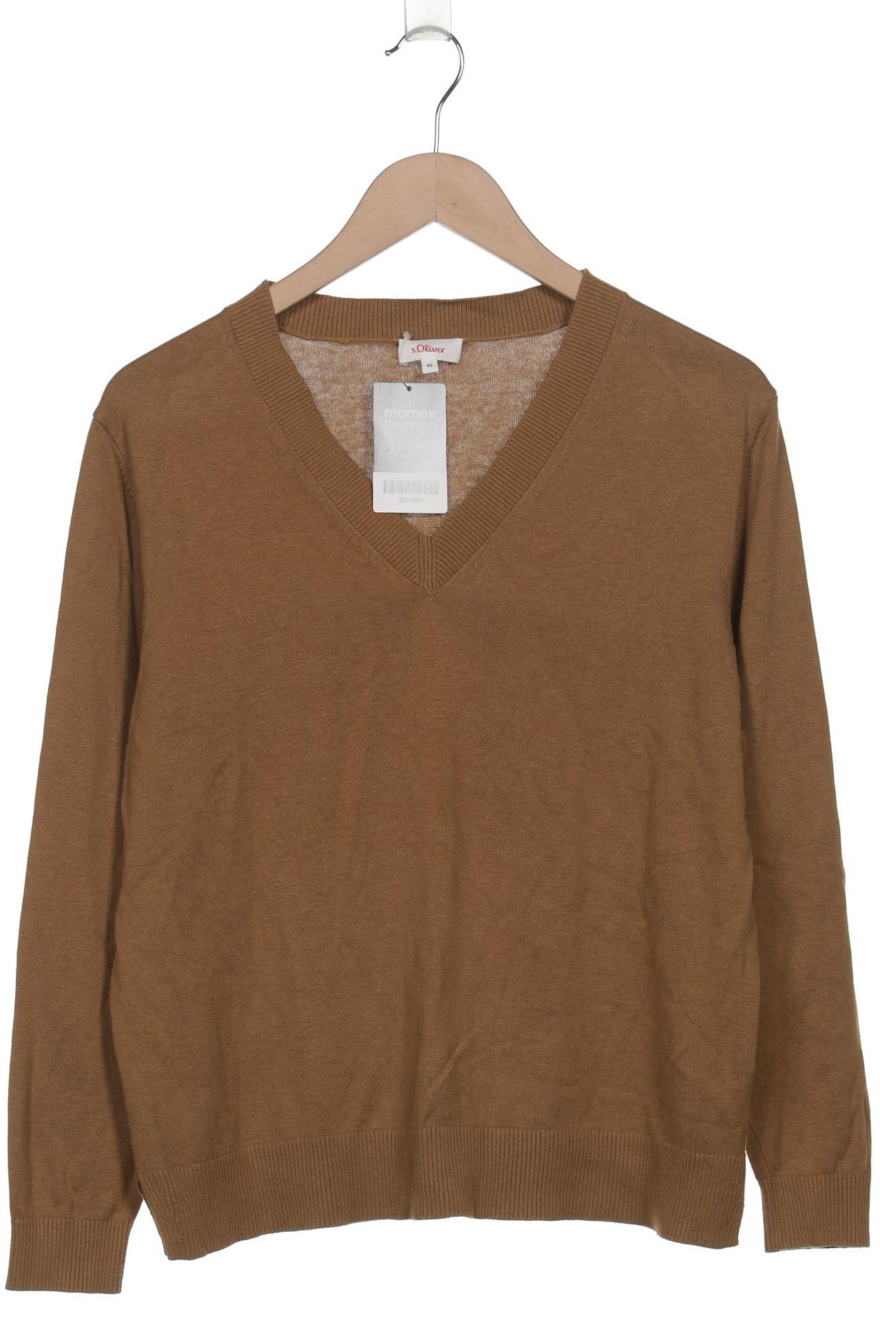 

s.Oliver Damen Pullover, beige, Gr. 42