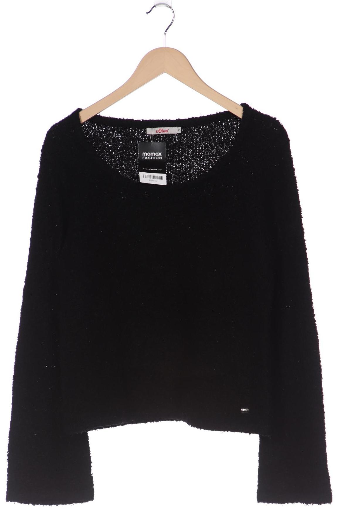 

s.Oliver Damen Pullover, schwarz