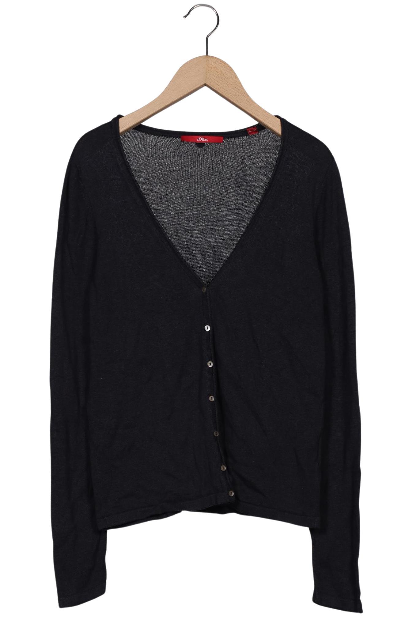 

s.Oliver Damen Strickjacke, marineblau, Gr. 36