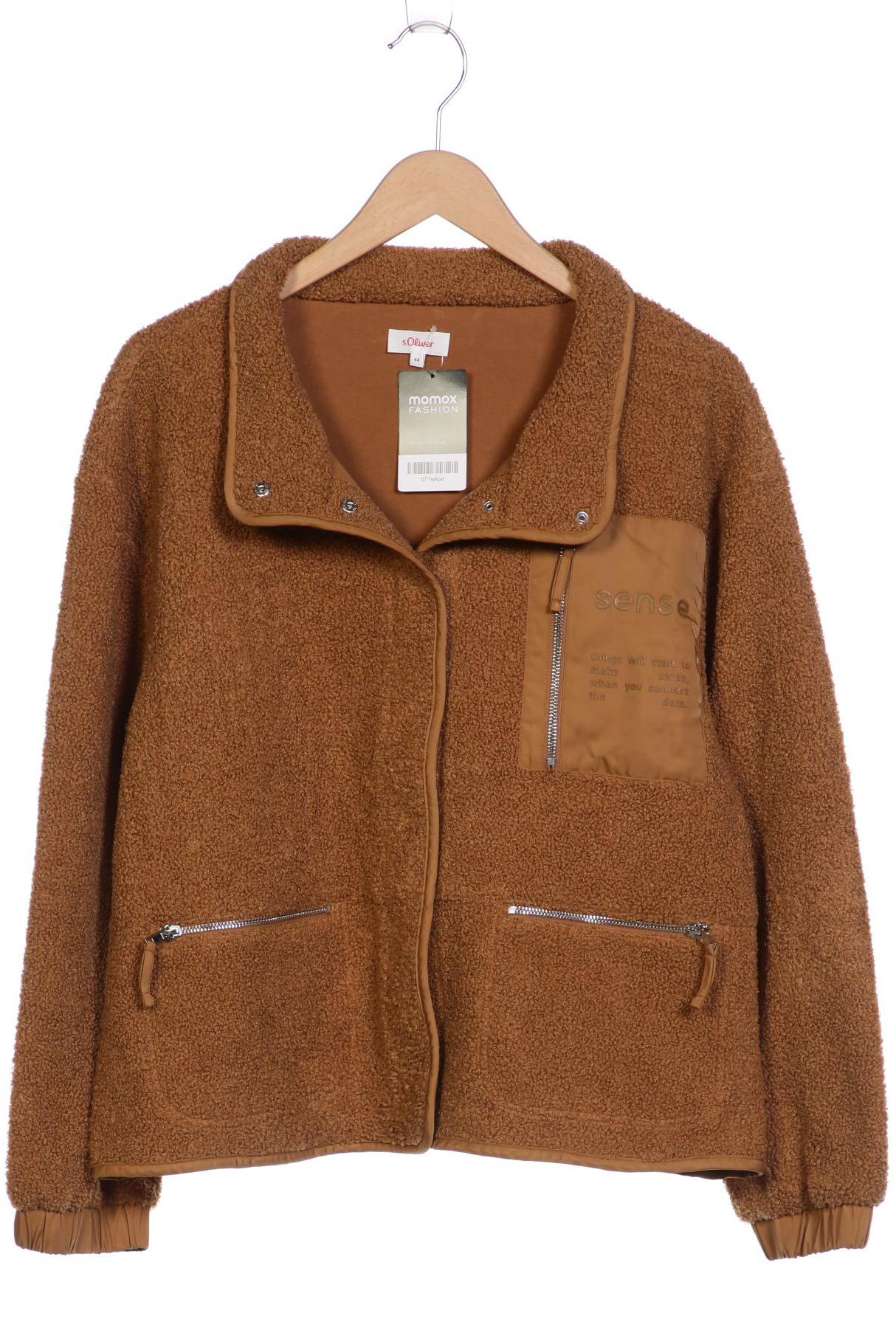 

s.Oliver Damen Jacke, braun, Gr. 44