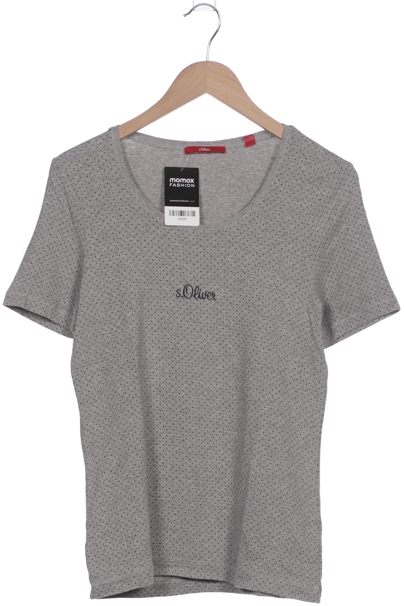 

s.Oliver Damen T-Shirt, grau, Gr. 42