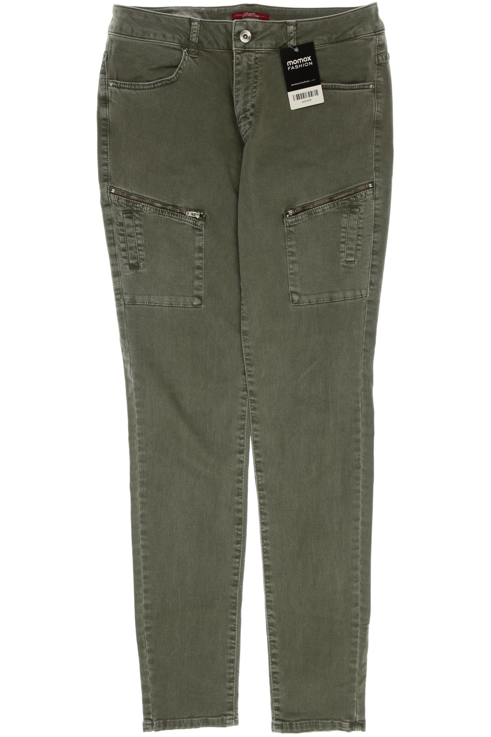 

s.Oliver Damen Jeans, grün