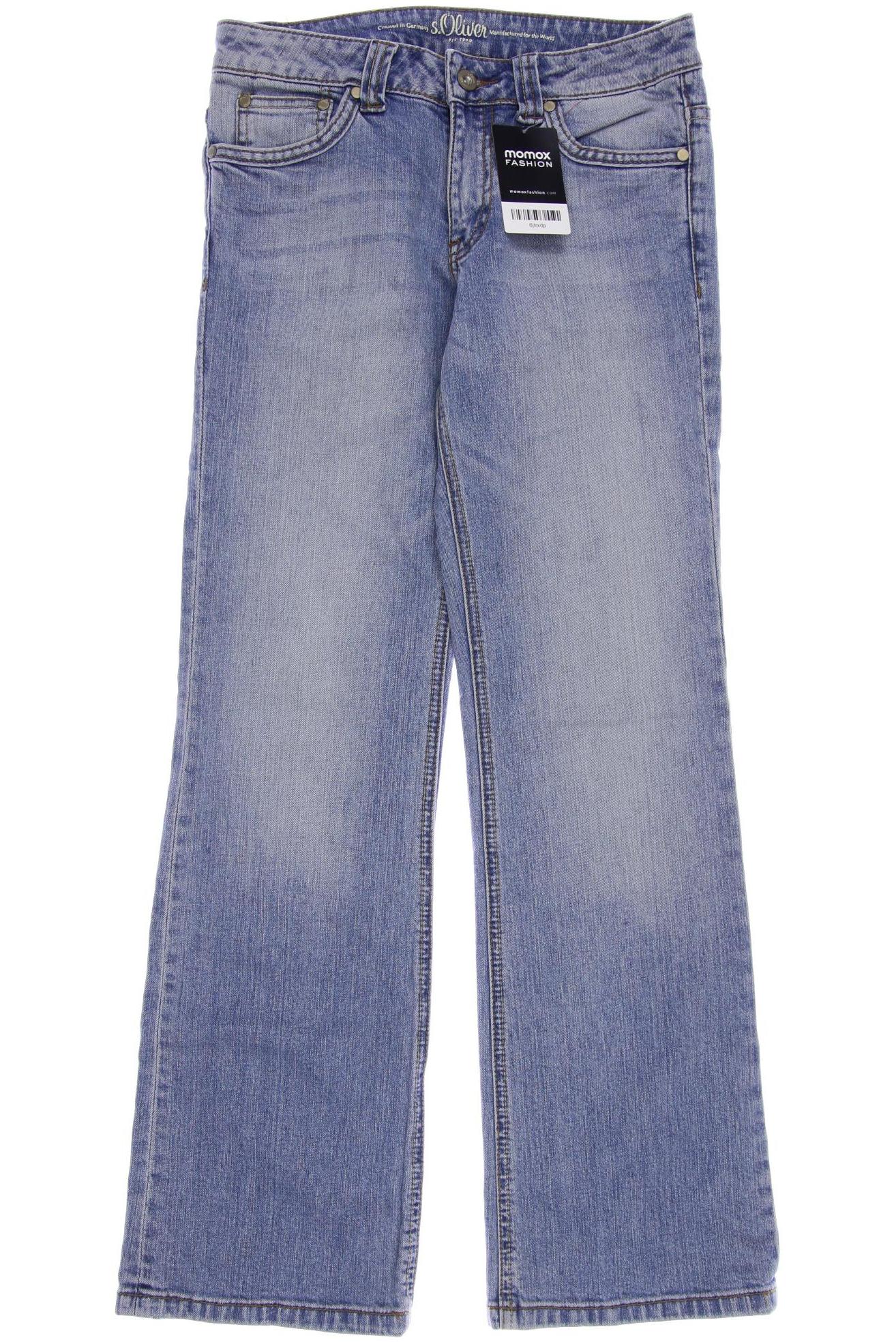 

s.Oliver Damen Jeans, blau