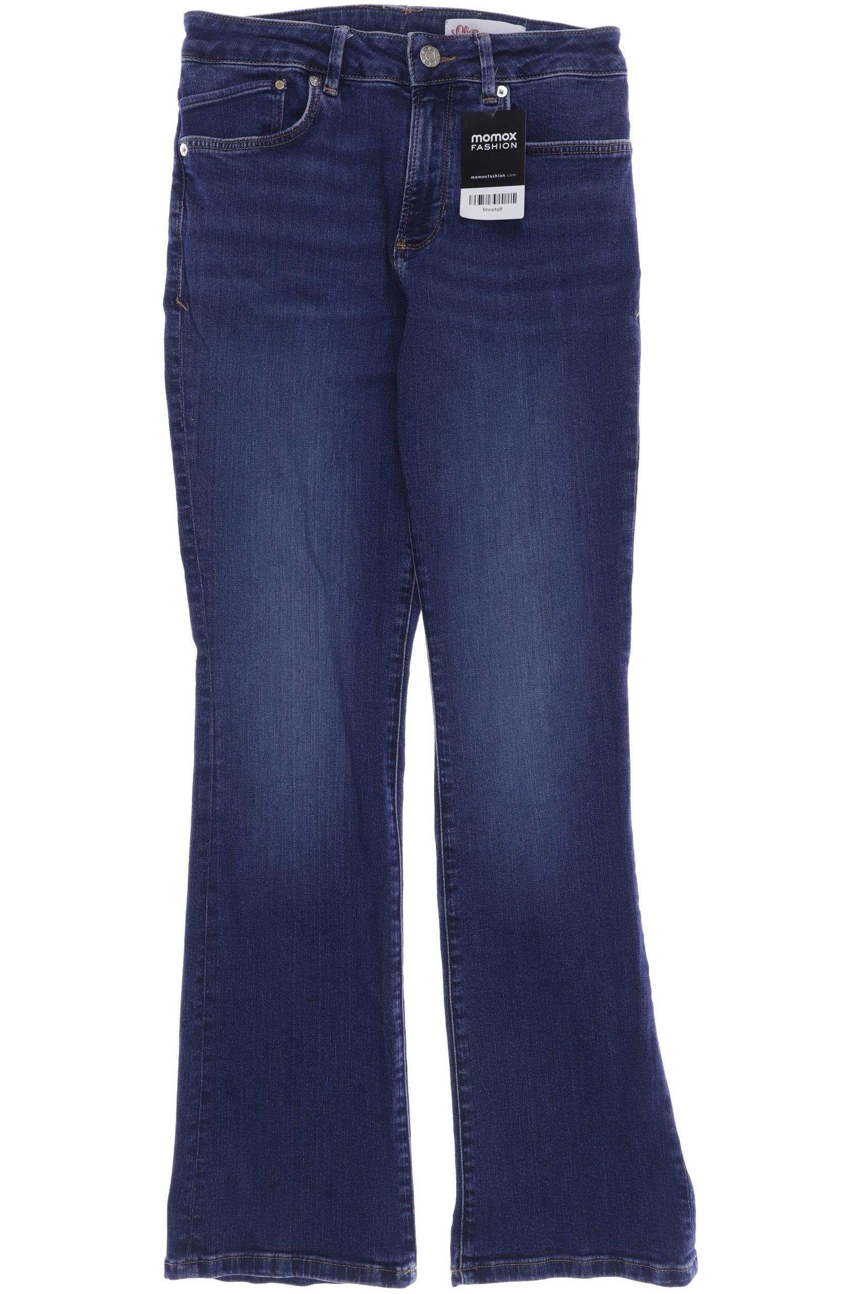 

s.Oliver Damen Jeans, marineblau