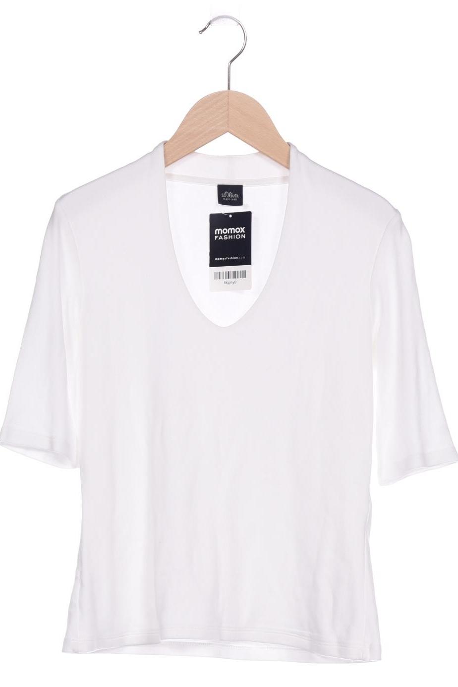

s.Oliver Damen T-Shirt, weiß, Gr. 36