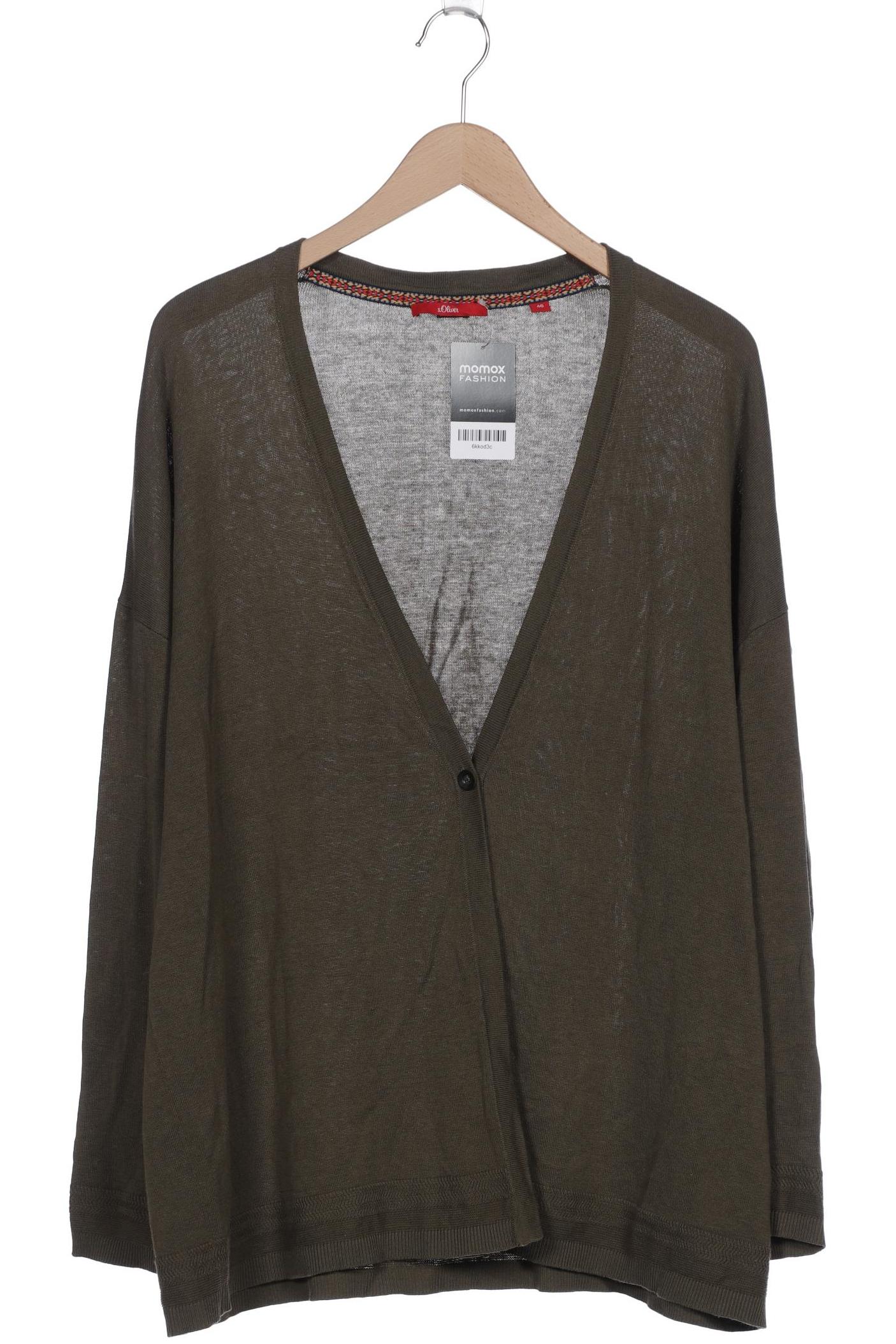 

s.Oliver Damen Strickjacke, grün