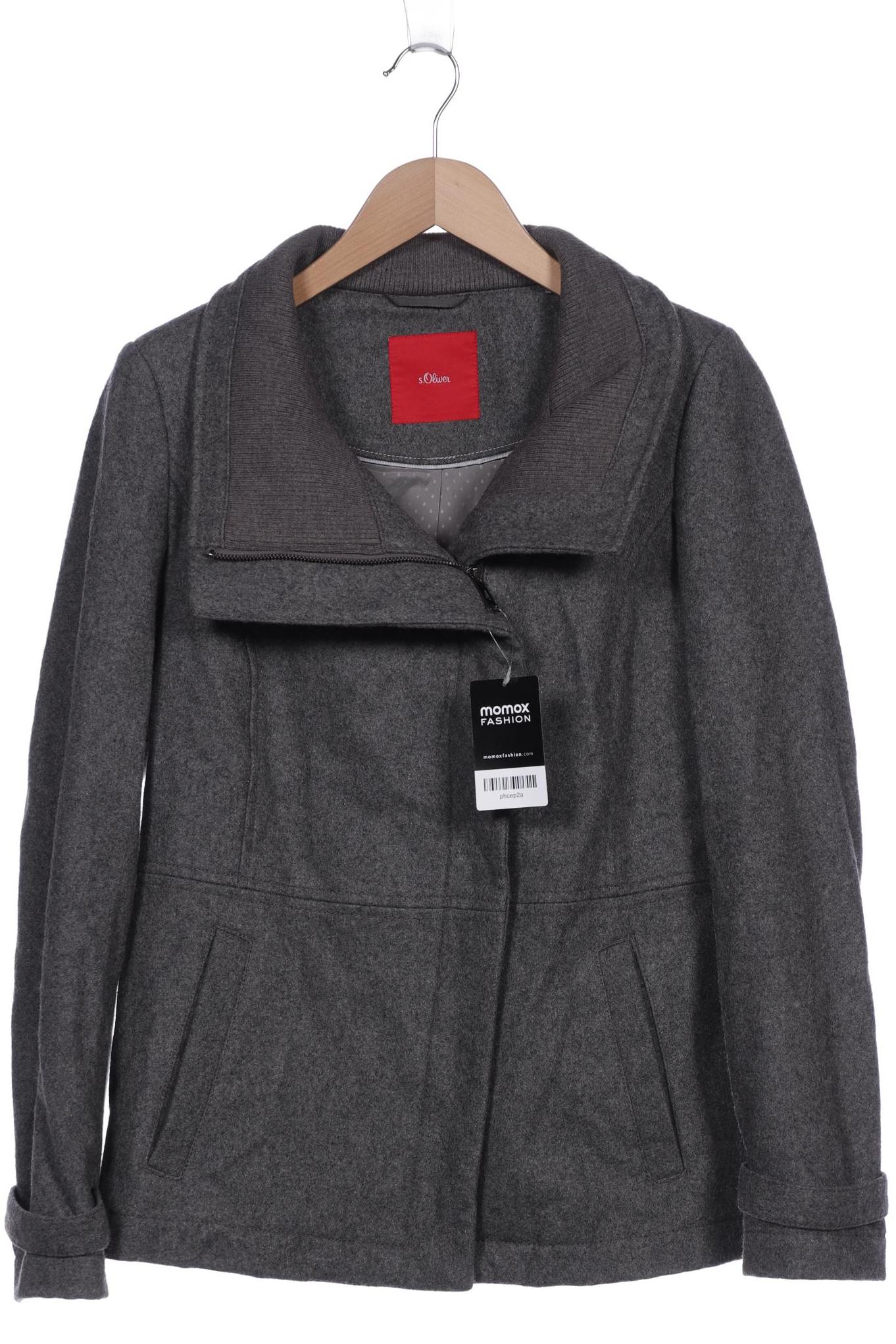 

s.Oliver Damen Jacke, grau, Gr. 38