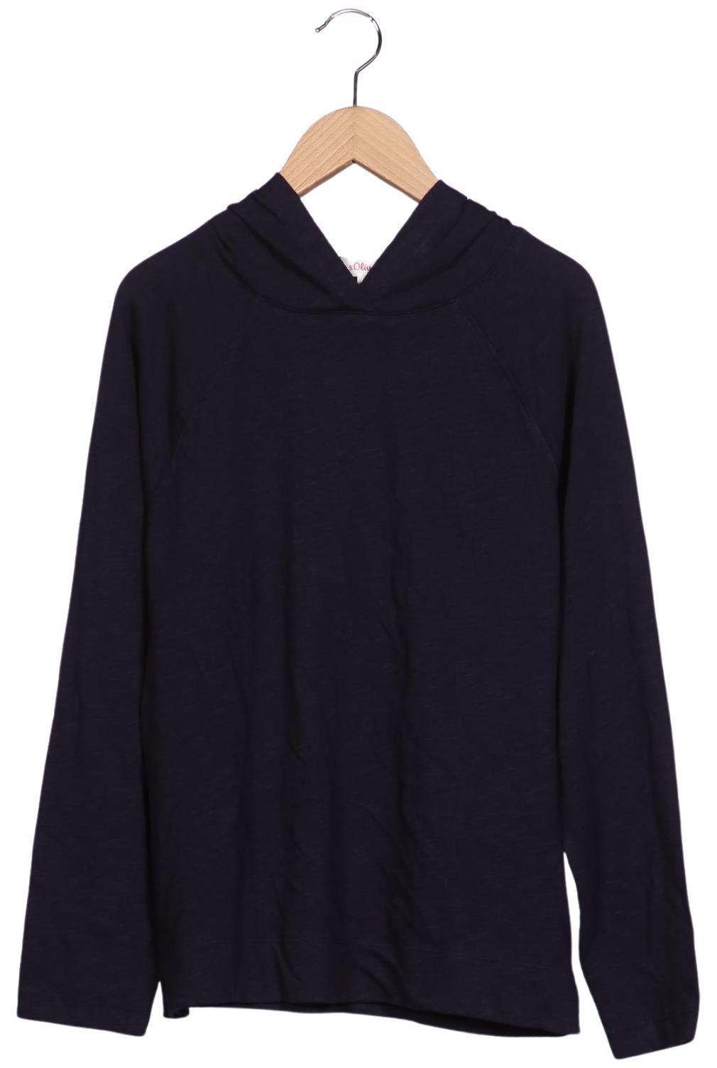 

s.Oliver Damen Kapuzenpullover, marineblau, Gr. 34