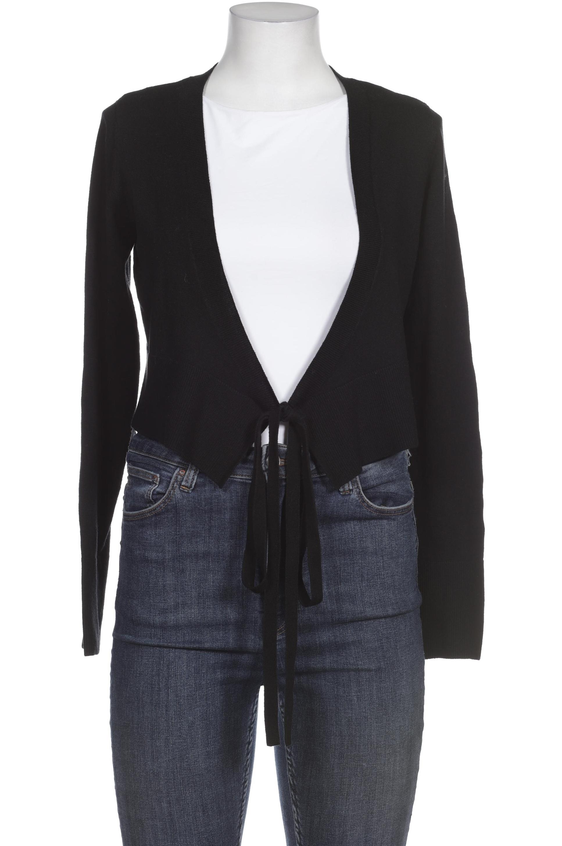 

s.Oliver Damen Strickjacke, schwarz, Gr. 38