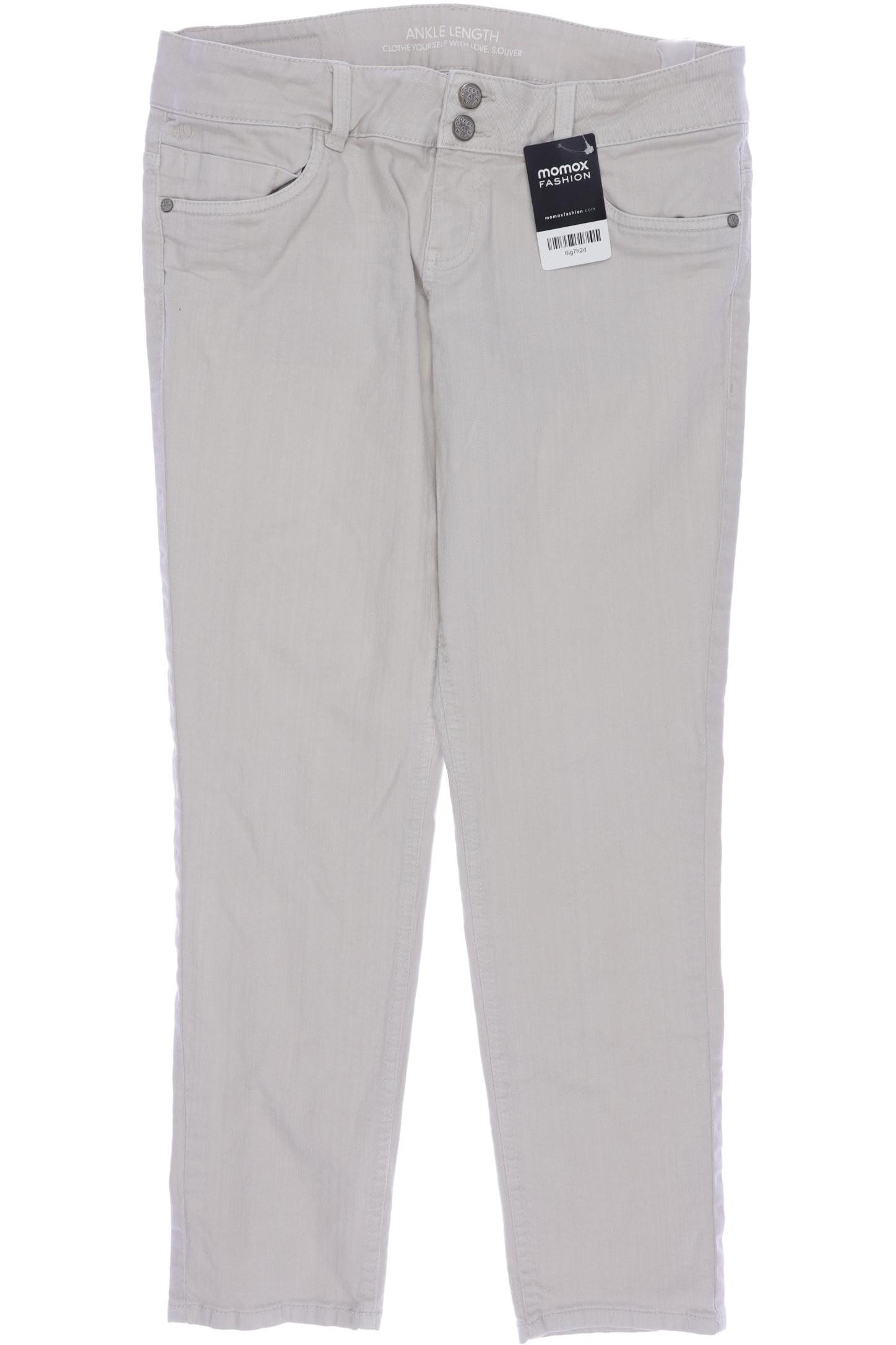 

s.Oliver Damen Jeans, beige, Gr. 40