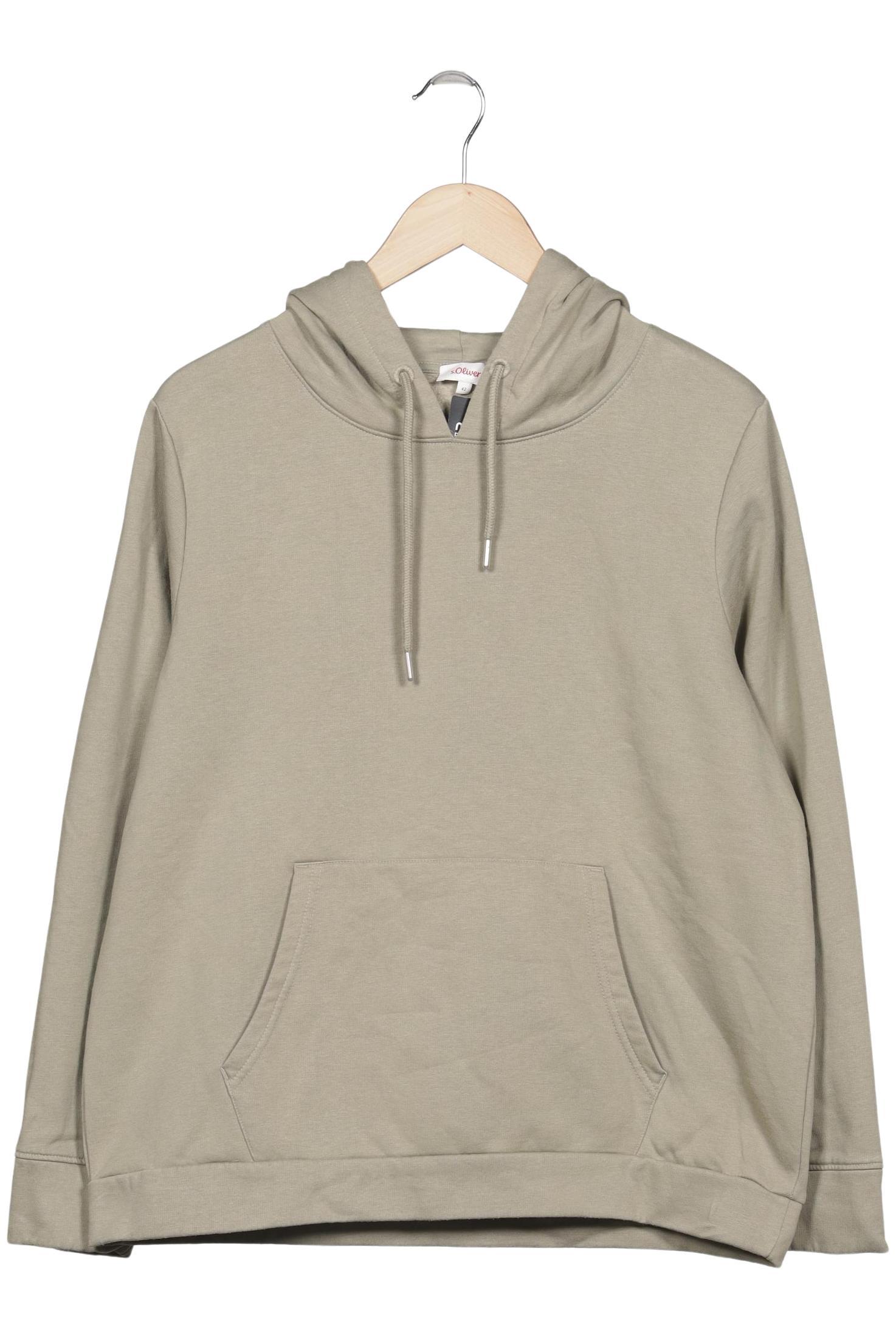 

s.Oliver Damen Kapuzenpullover, beige, Gr. 42