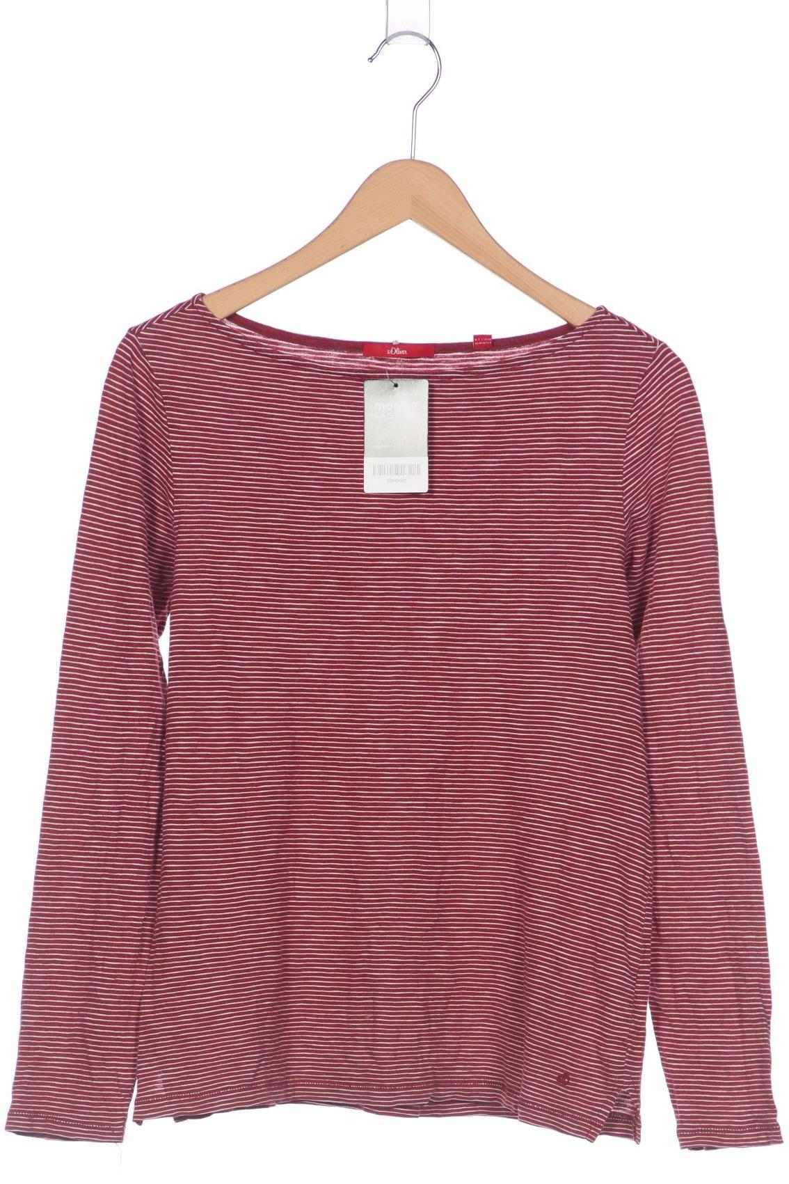

s.Oliver Damen Langarmshirt, bordeaux, Gr. 38