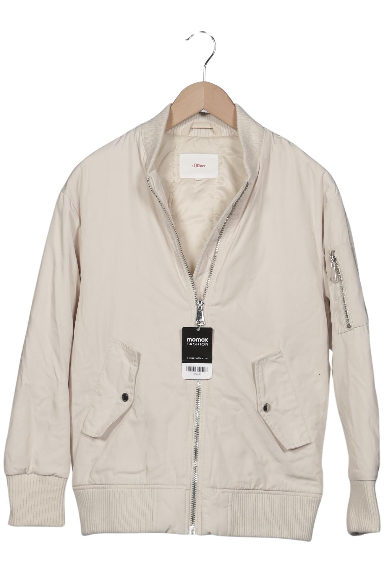 

s.Oliver Damen Jacke, beige, Gr. 34