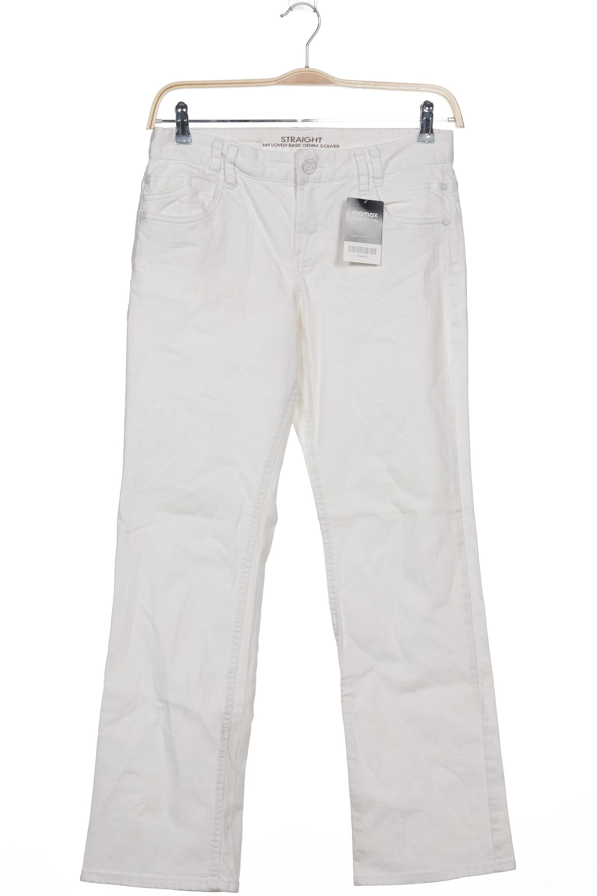 

s.Oliver Damen Jeans, weiß, Gr. 31