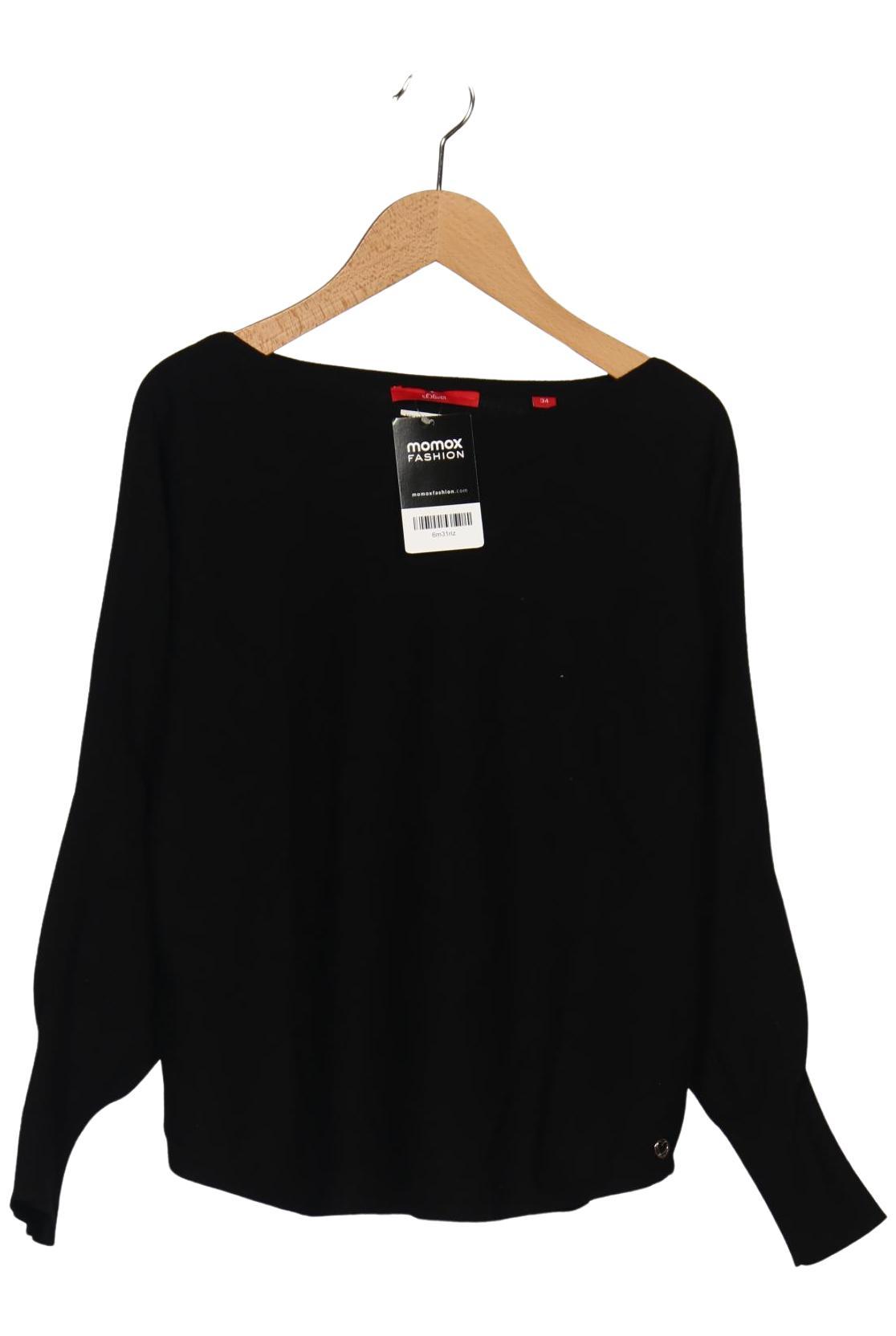 

s.Oliver Damen Pullover, schwarz, Gr. 34