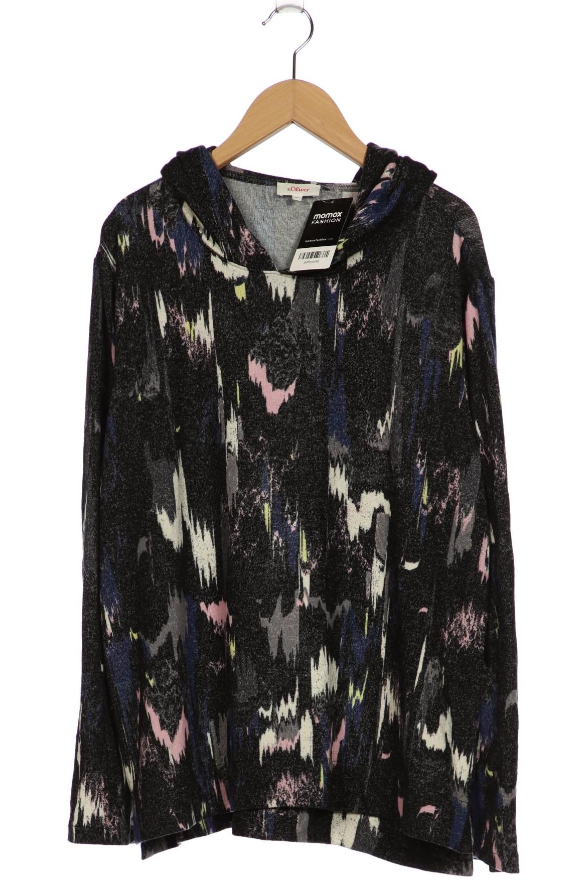 

s.Oliver Damen Kapuzenpullover, schwarz, Gr. 42