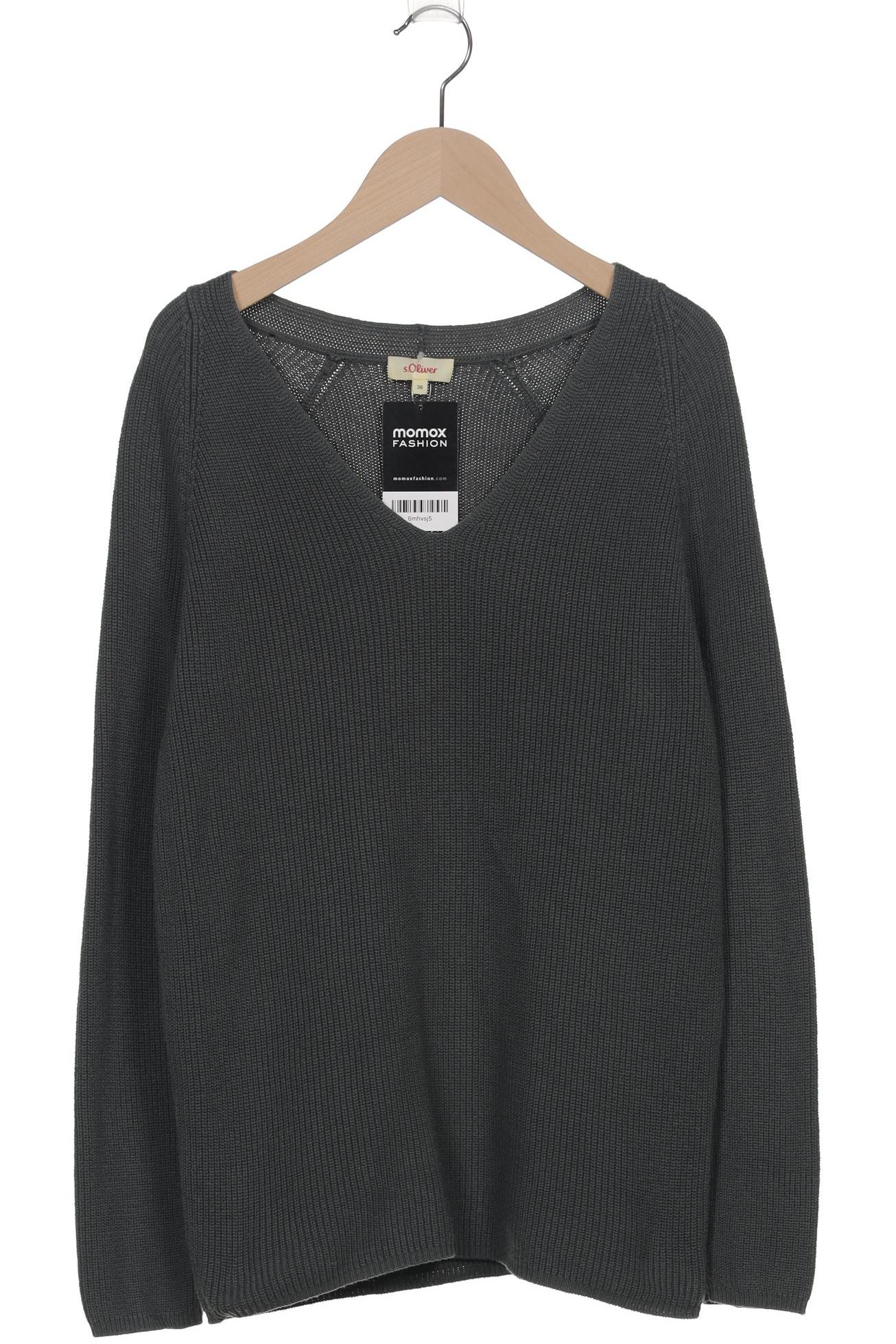 

s.Oliver Damen Pullover, grün, Gr. 36