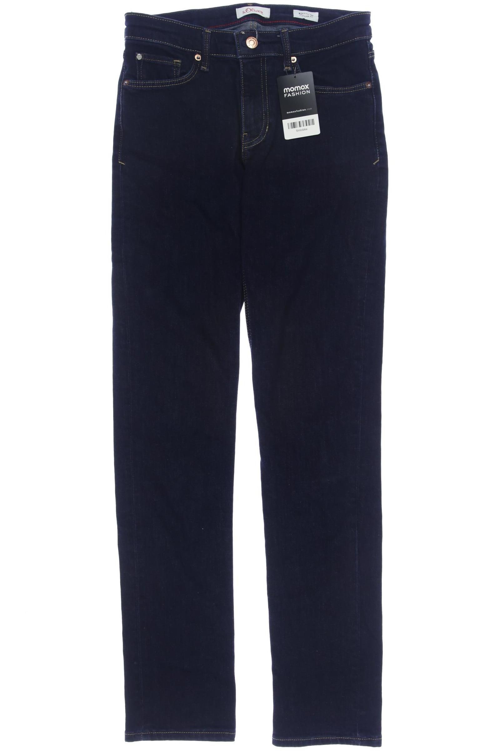

s.Oliver Damen Jeans, marineblau, Gr. 34