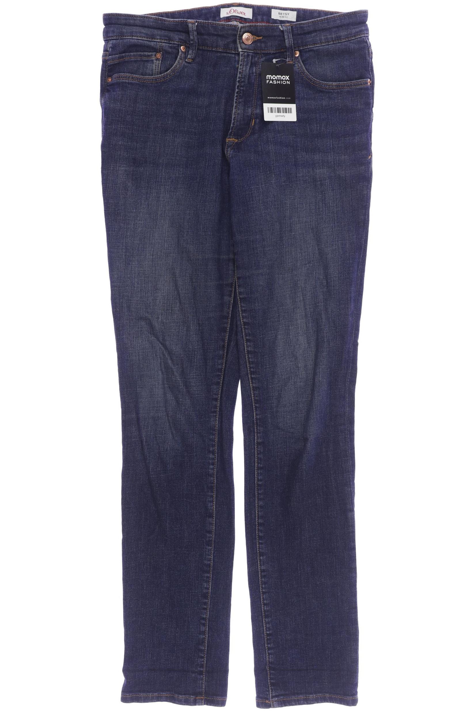 Thumbnail - s.Oliver Damen Jeans, marineblau, Gr. 33