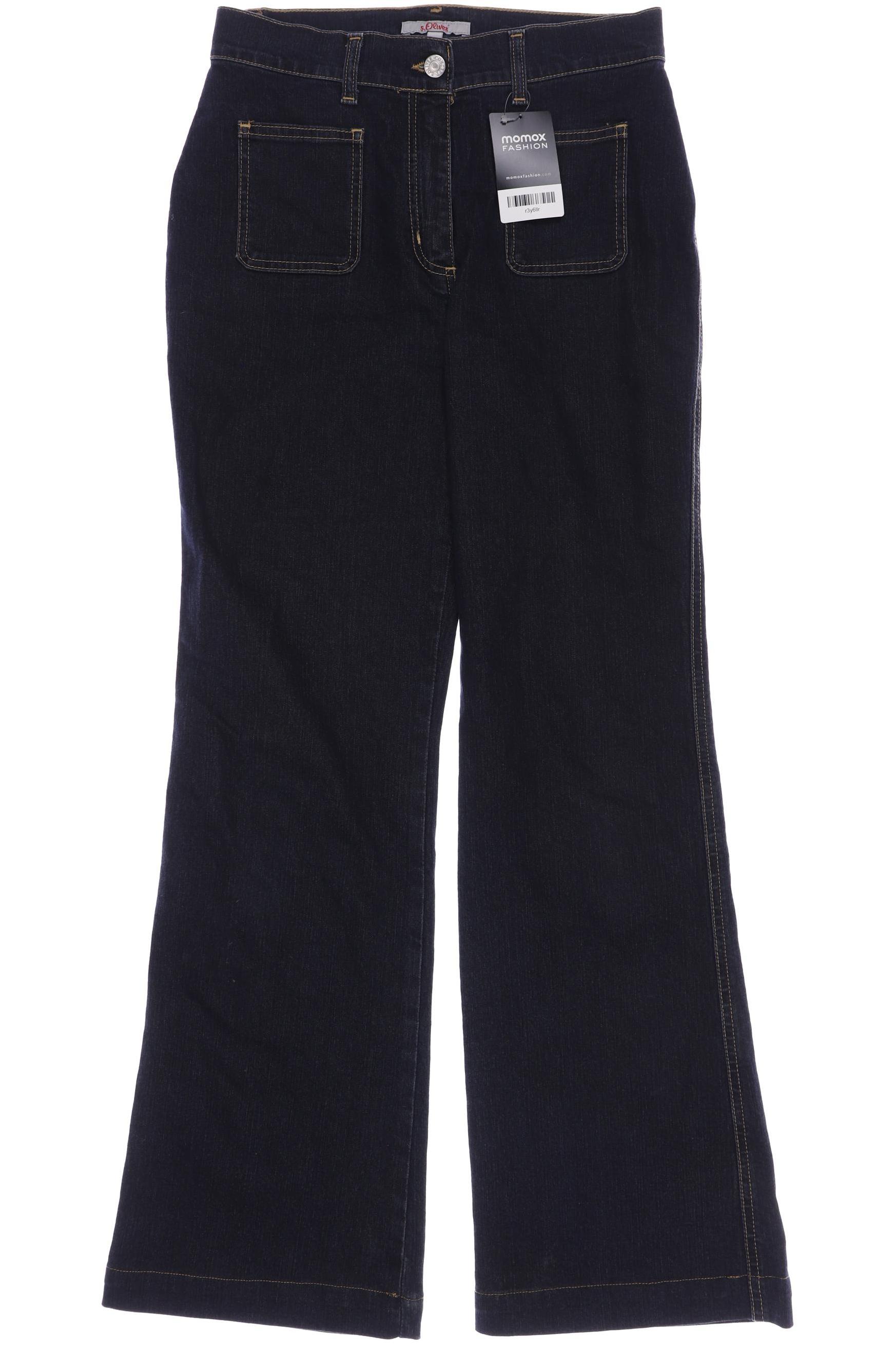 

s.Oliver Damen Jeans, marineblau
