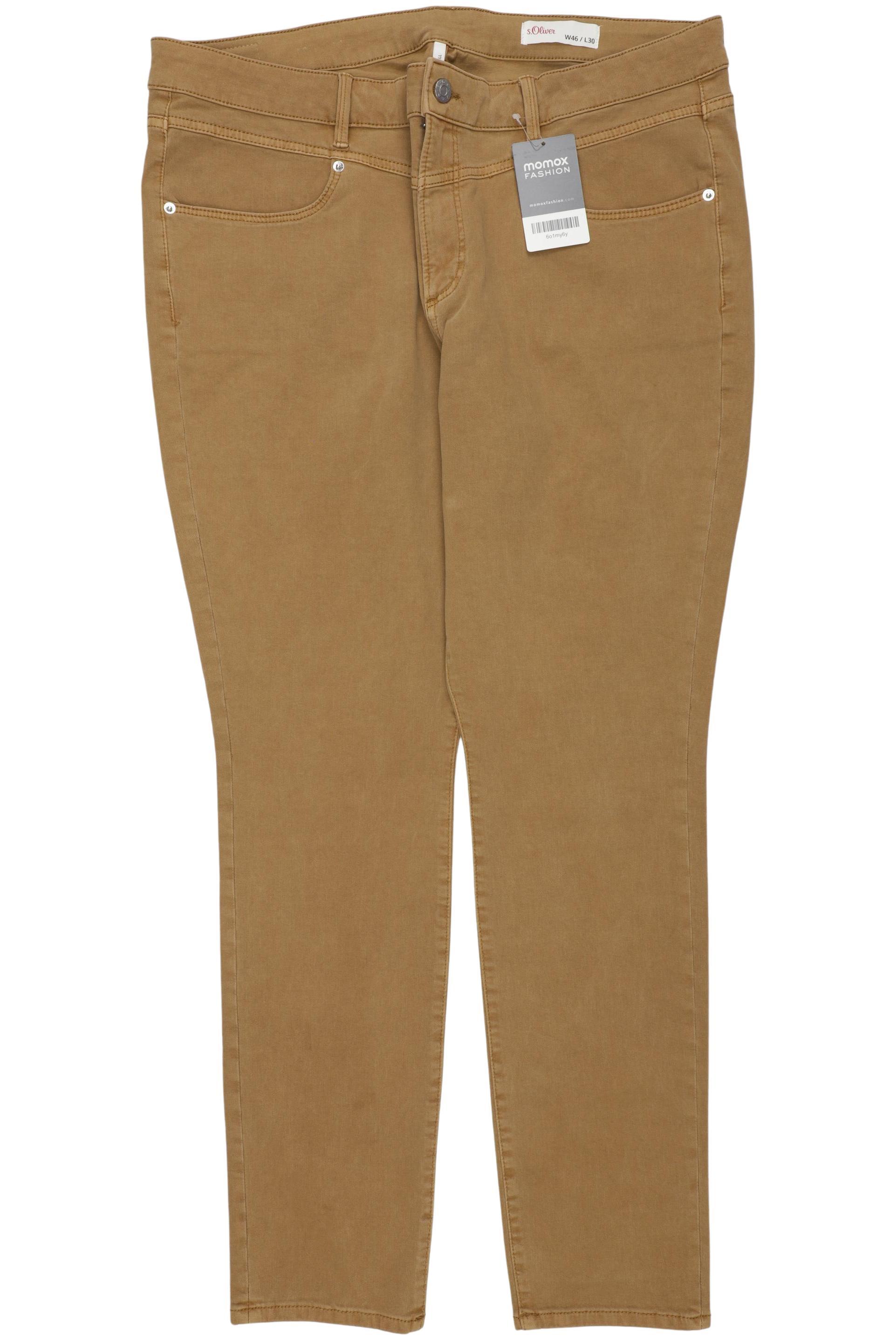 

s.Oliver Damen Stoffhose, braun, Gr. 46