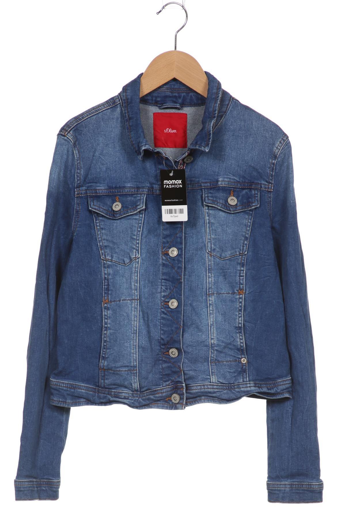 

s.Oliver Damen Jacke, blau, Gr. 36
