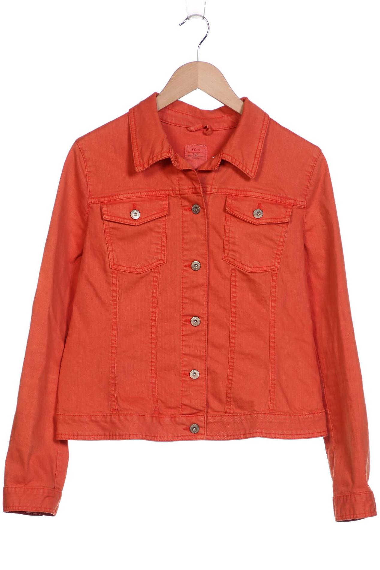 

s.Oliver Damen Jacke, orange, Gr. 42