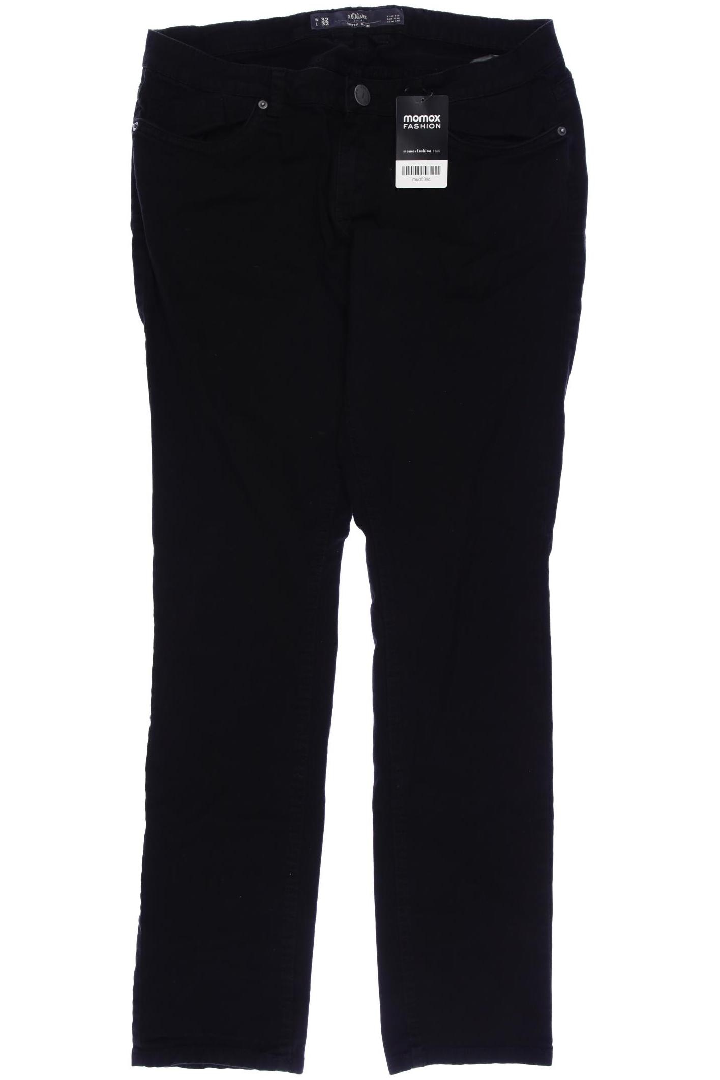 

s.Oliver Damen Jeans, schwarz, Gr. 32
