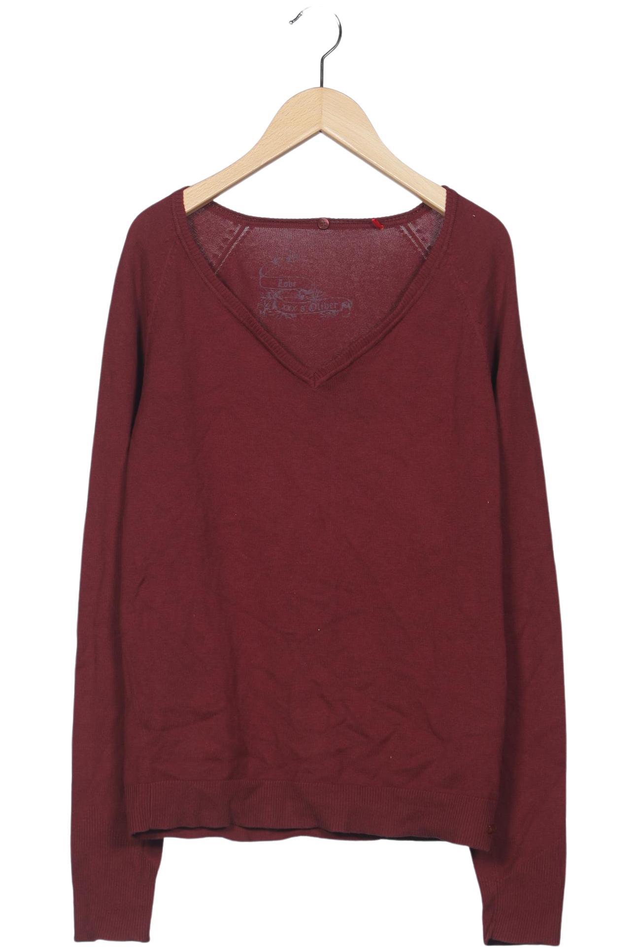 

s.Oliver Damen Pullover, bordeaux, Gr. 40