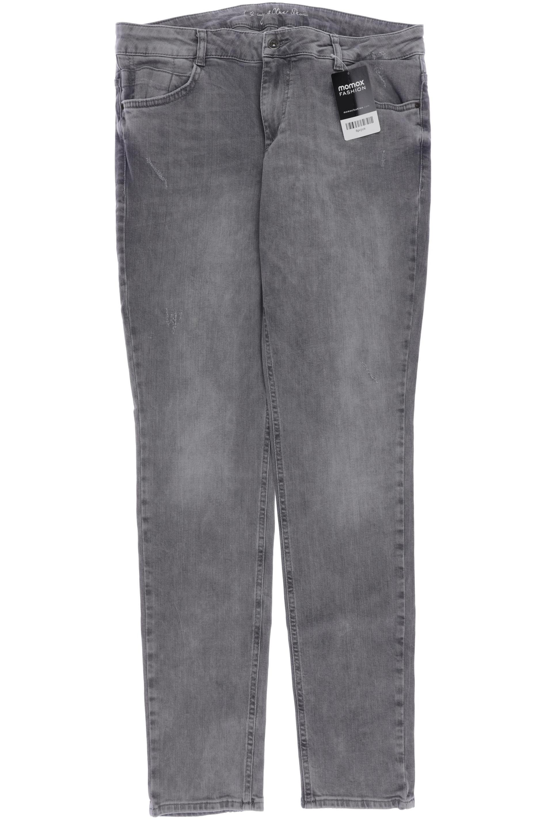 

s.Oliver Damen Jeans, grau, Gr. 42
