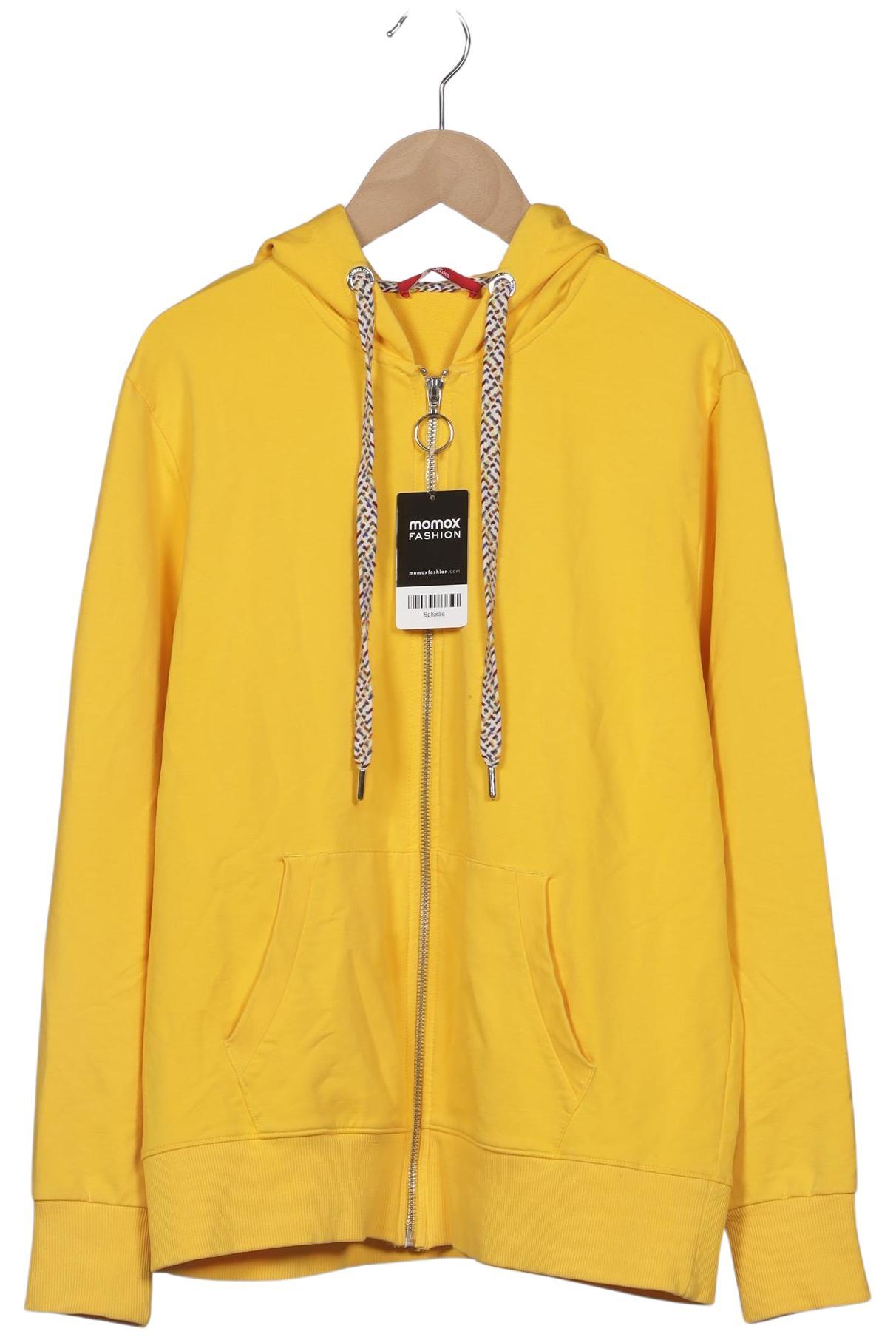 

s.Oliver Damen Kapuzenpullover, gelb, Gr. 36